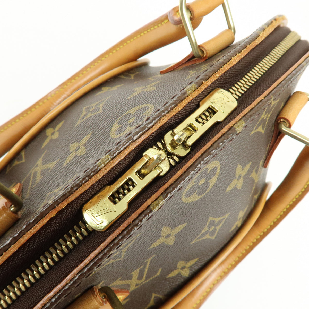 Louis Vuitton Monogram Ellipse MM Hand Bag Brown M51126