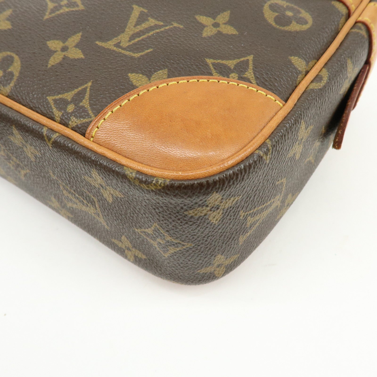 Louis Vuitton Monogram Compiegne 28 Pouch Clutch Bag Brown M51845
