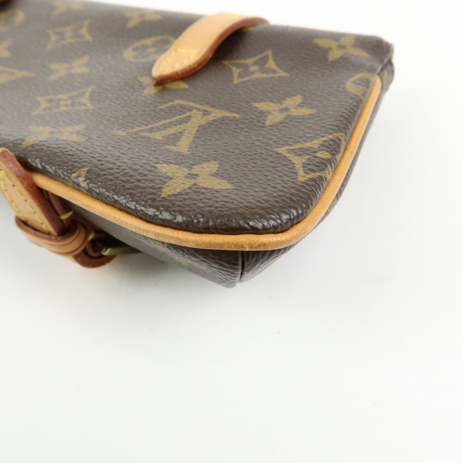 Louis Vuitton Monogram Pochette Marelle Waist Body Bag Brown M51159