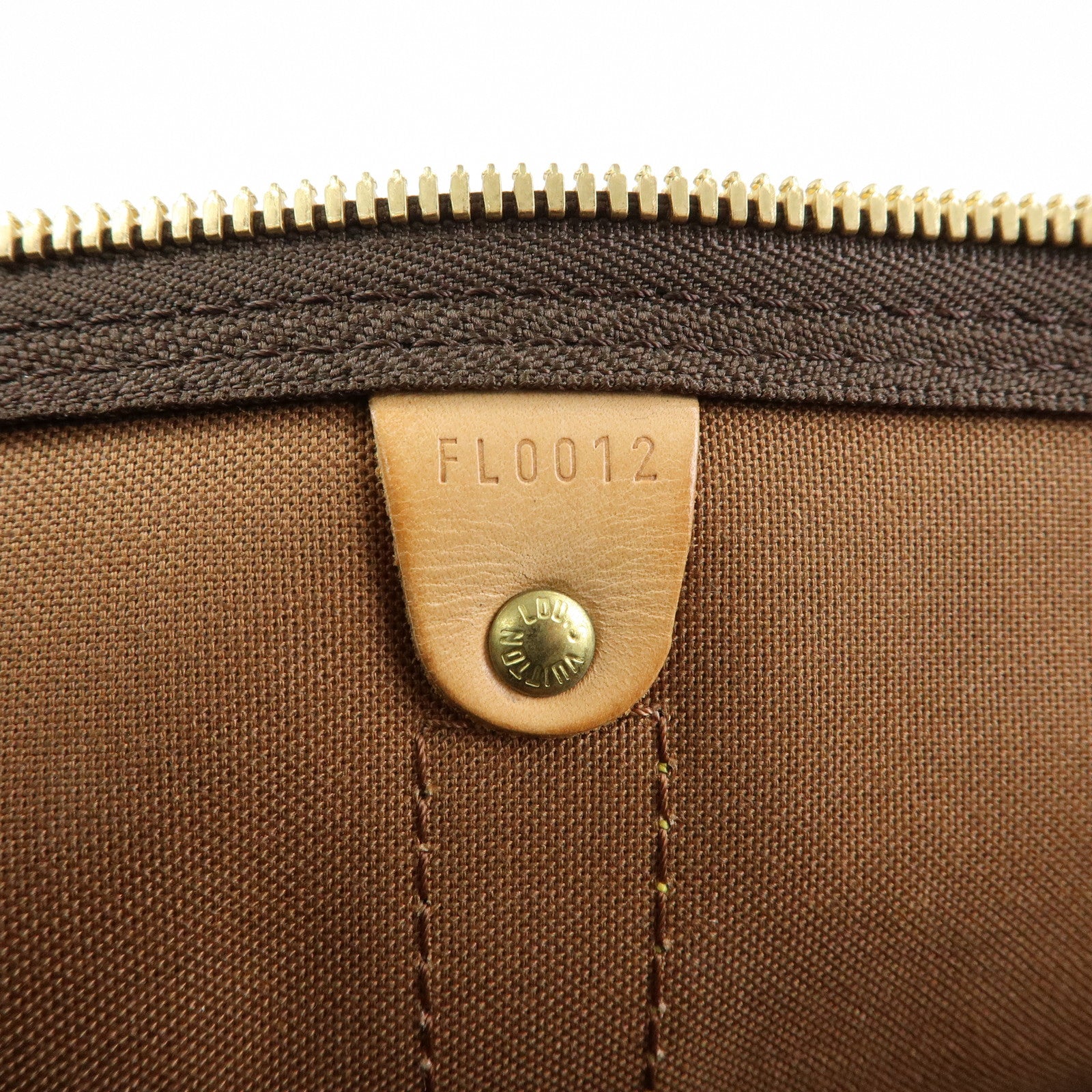 Louis Vuitton Monogram Keep All 50 Boston Bag Brown M41426