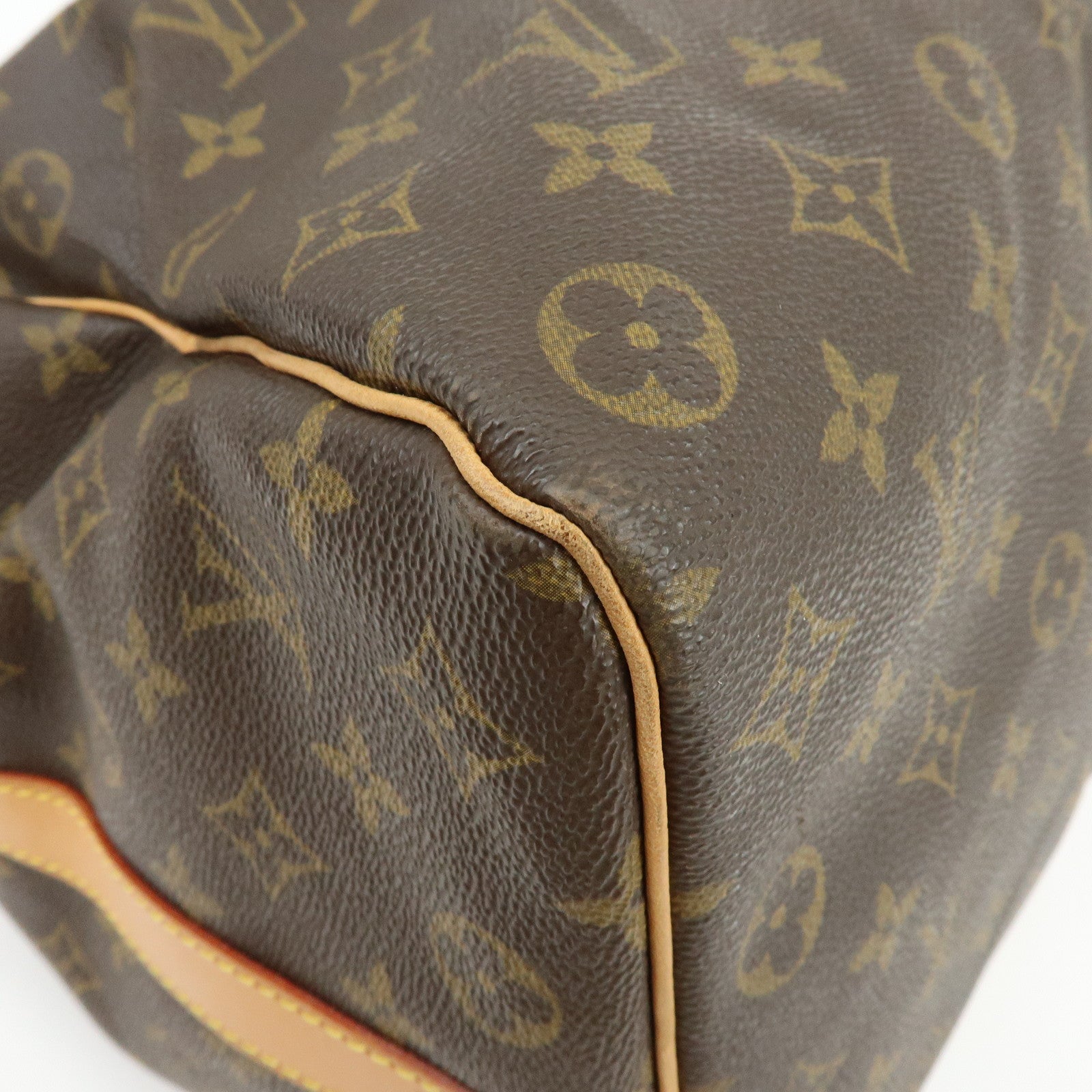 Louis Vuitton Monogram Keep All Bandouliere 50 Boston Bag Brown M41416