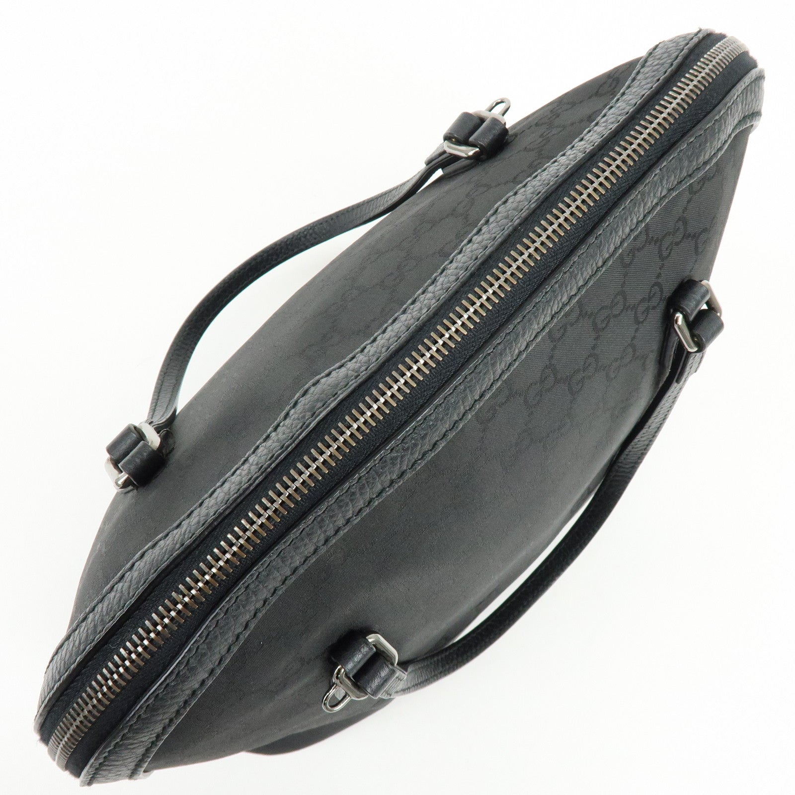 GUCCI Interlocking G GG Nylon 2Way Bag Hand Bag Shoulder Bag 420023