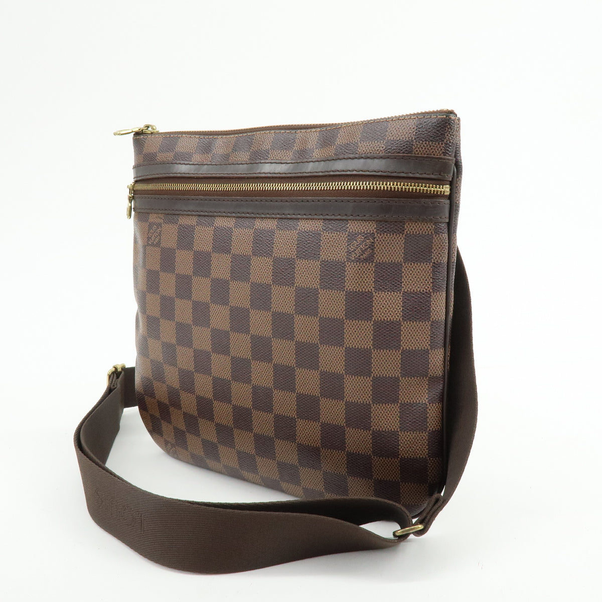 Louis Vuitton Damier Ebene Pochette Bosphore Shoulder Bag N51111