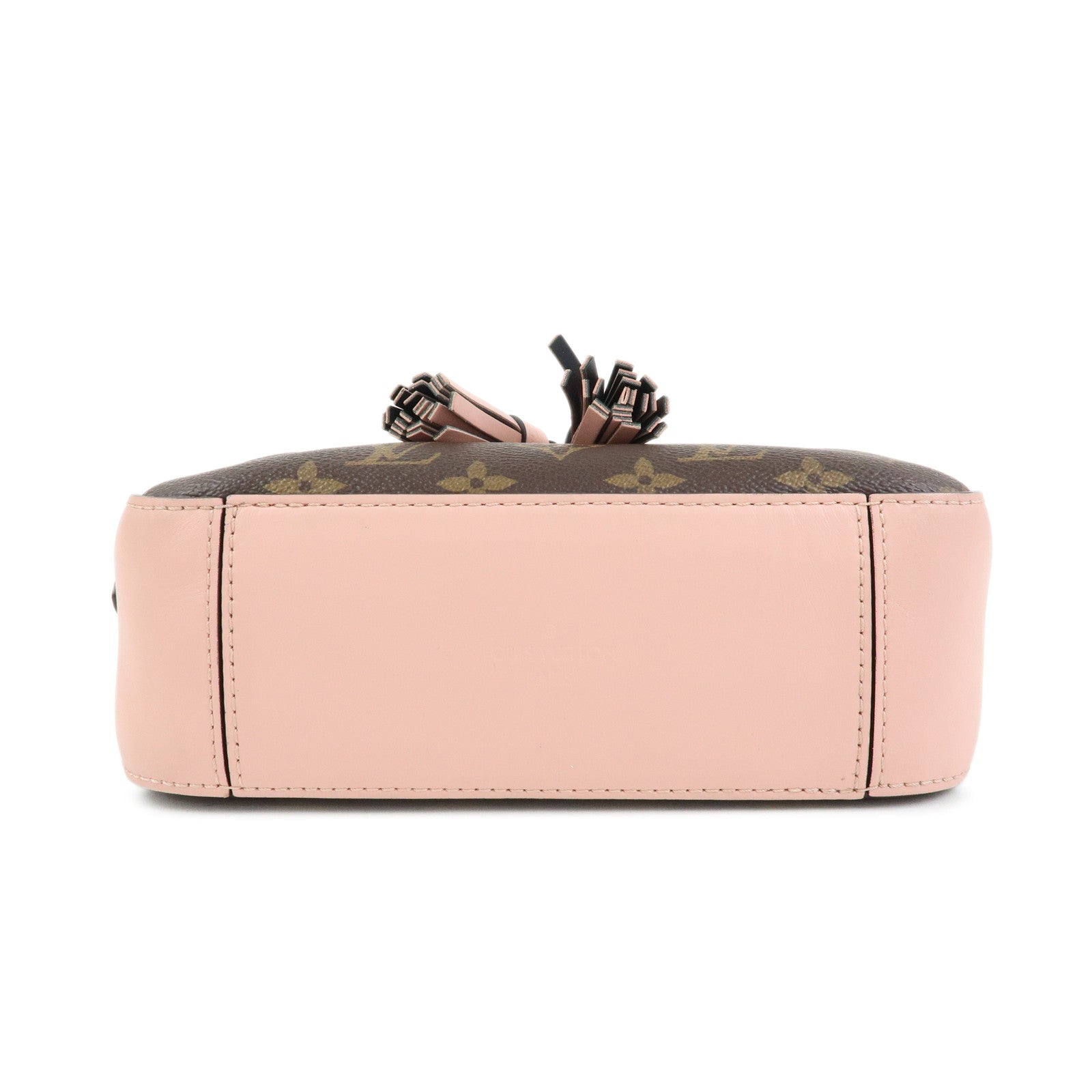 Louis Vuitton Monogram Saintonge Canvas Shoulder Bag Rose Poodle M44442