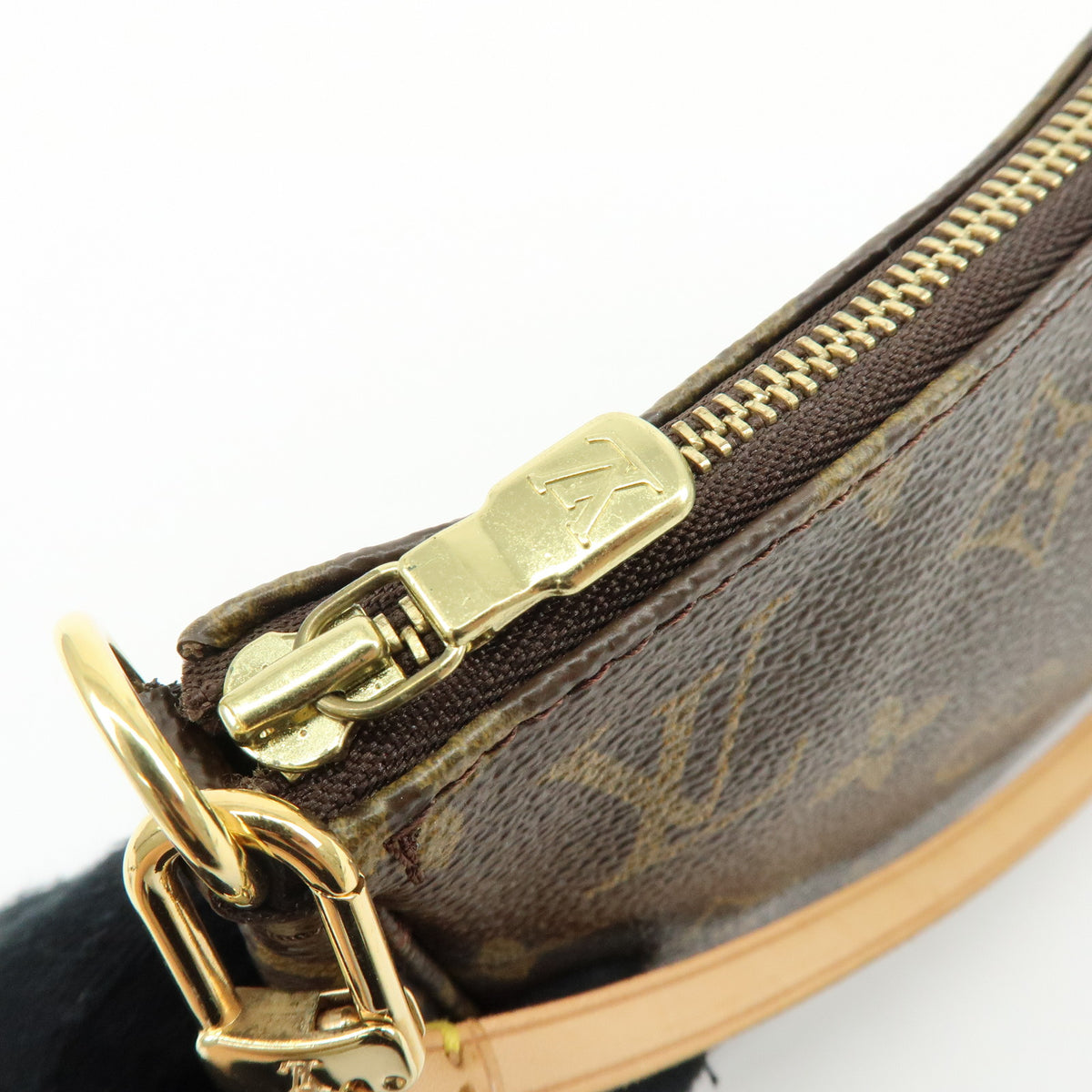 Louis Vuitton Monogram Pochette Accessoires Pouch Hand Bag M51980