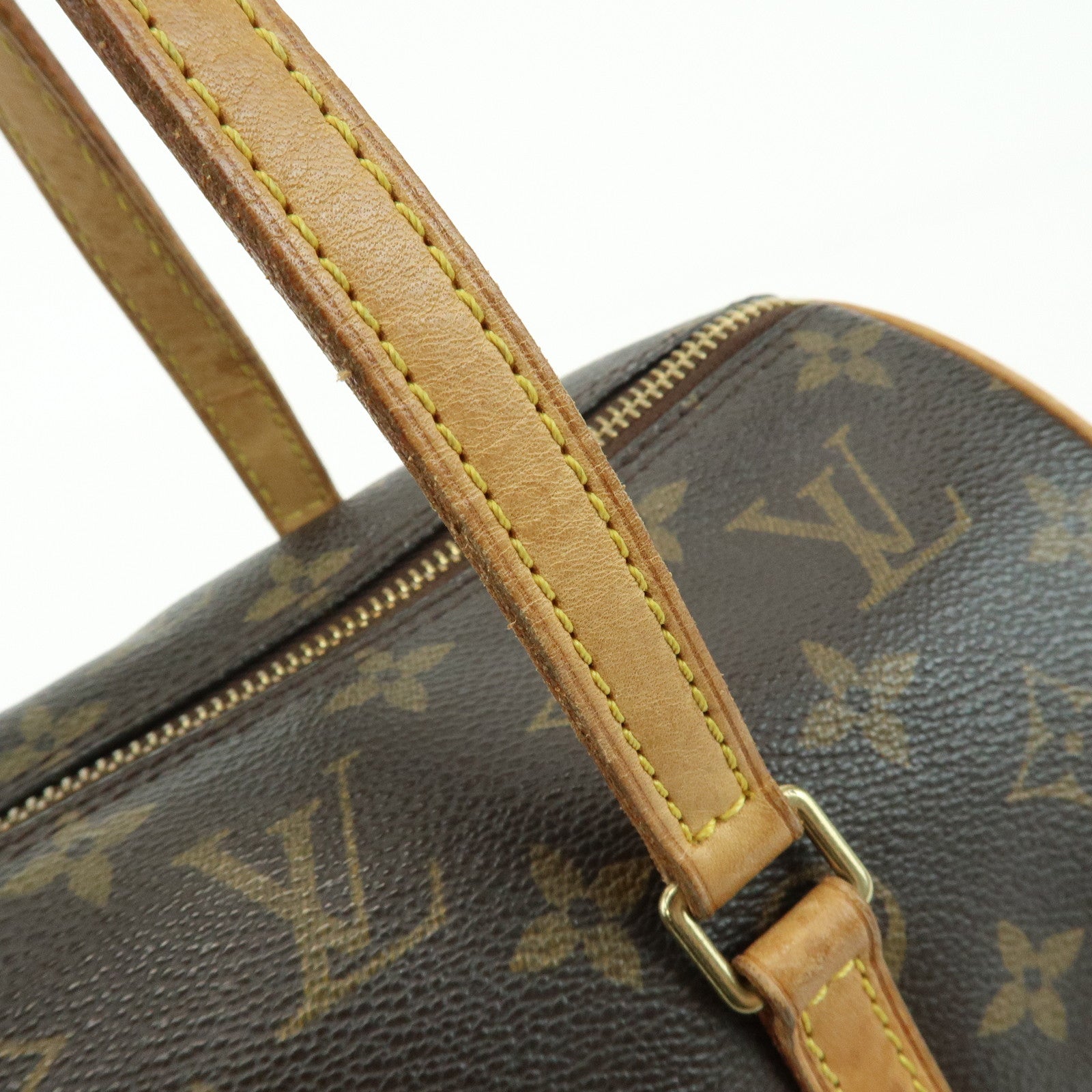 Louis Vuitton Monogram Papillon 30 Canvas Hand Bag Brown M51385