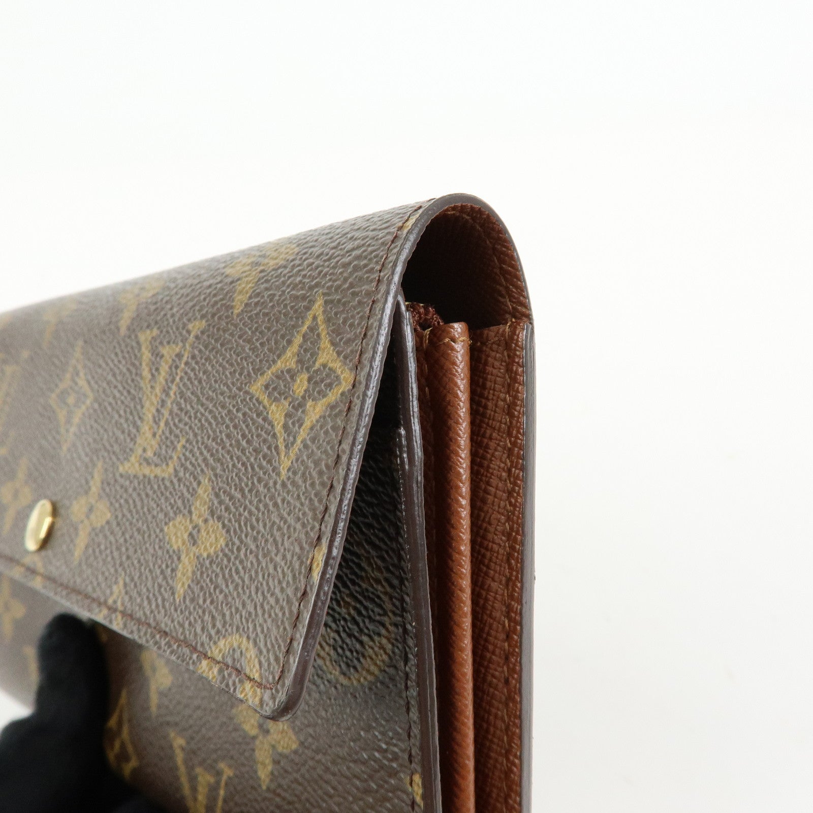 Louis Vuitton Monogram Porte Monnaie Credit Long Wallet M61726
