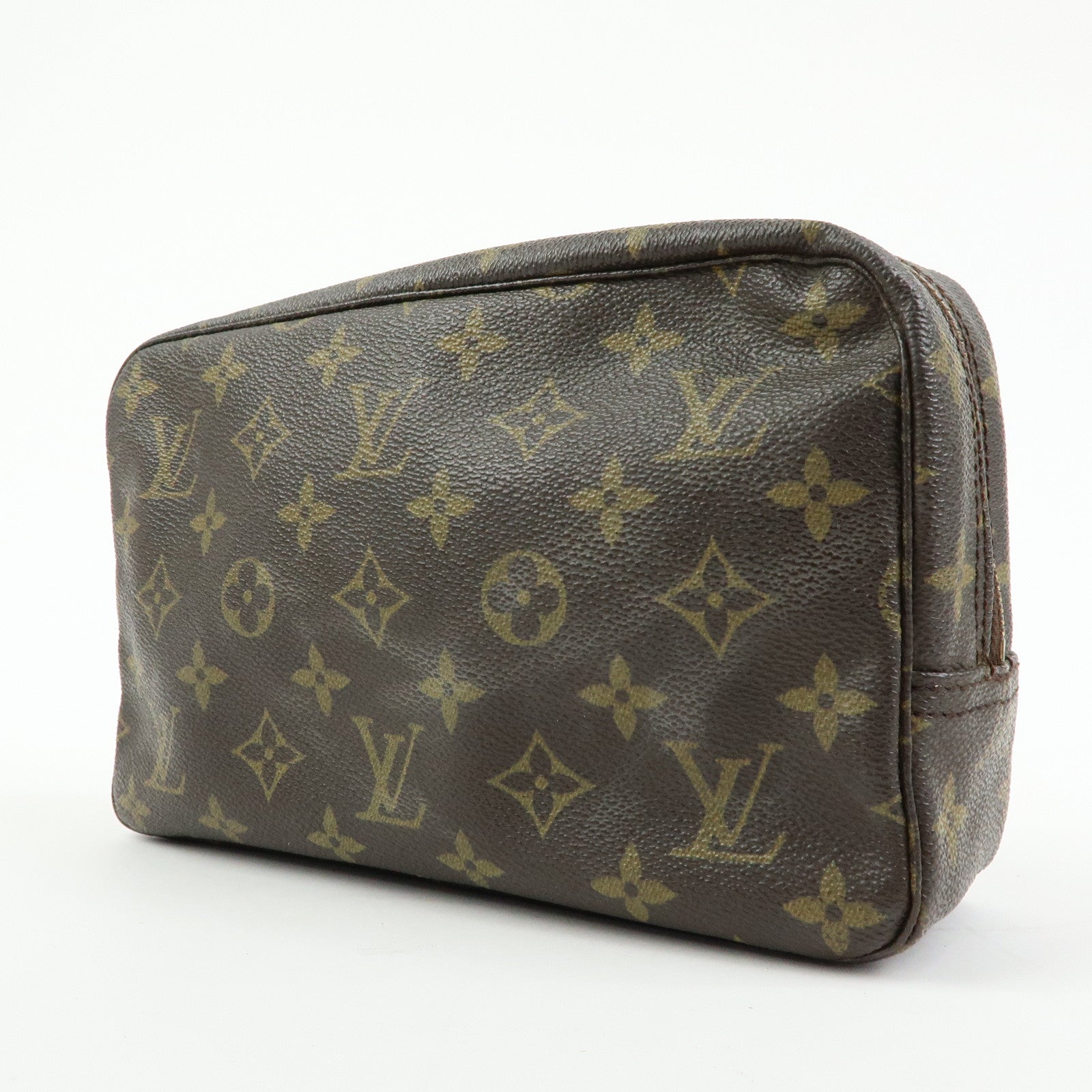 Louis Vuitton Monogram Trousse Toilette 23 Pouch Brown M47524