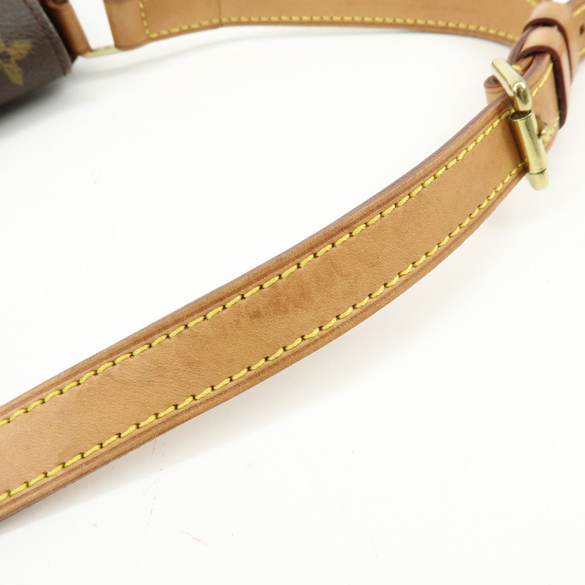 Louis Vuitton Monogram Musette Tango Short Shoulder Bag Brown M51257