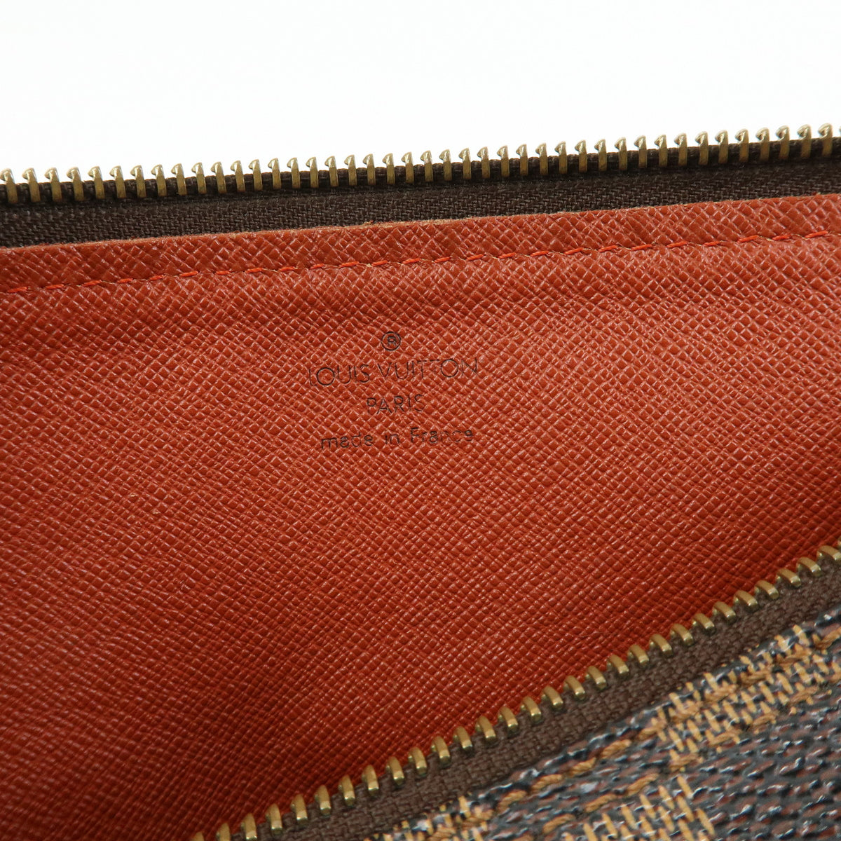 Louis Vuitton Damier Ebene Papillon 30 Hand Bag Brown N51303