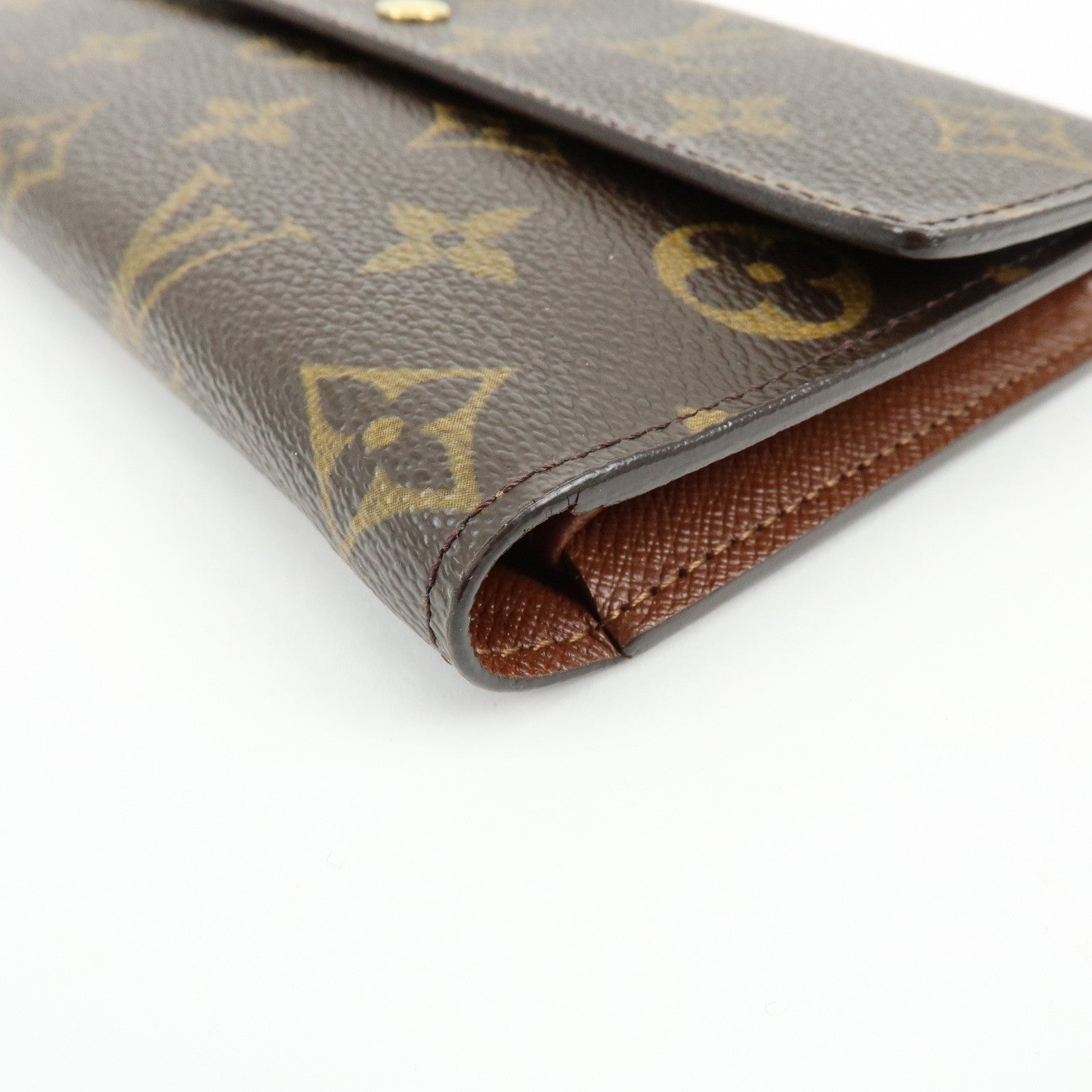 Louis Vuitton Monogram Porte Tresor International Wallet M61215