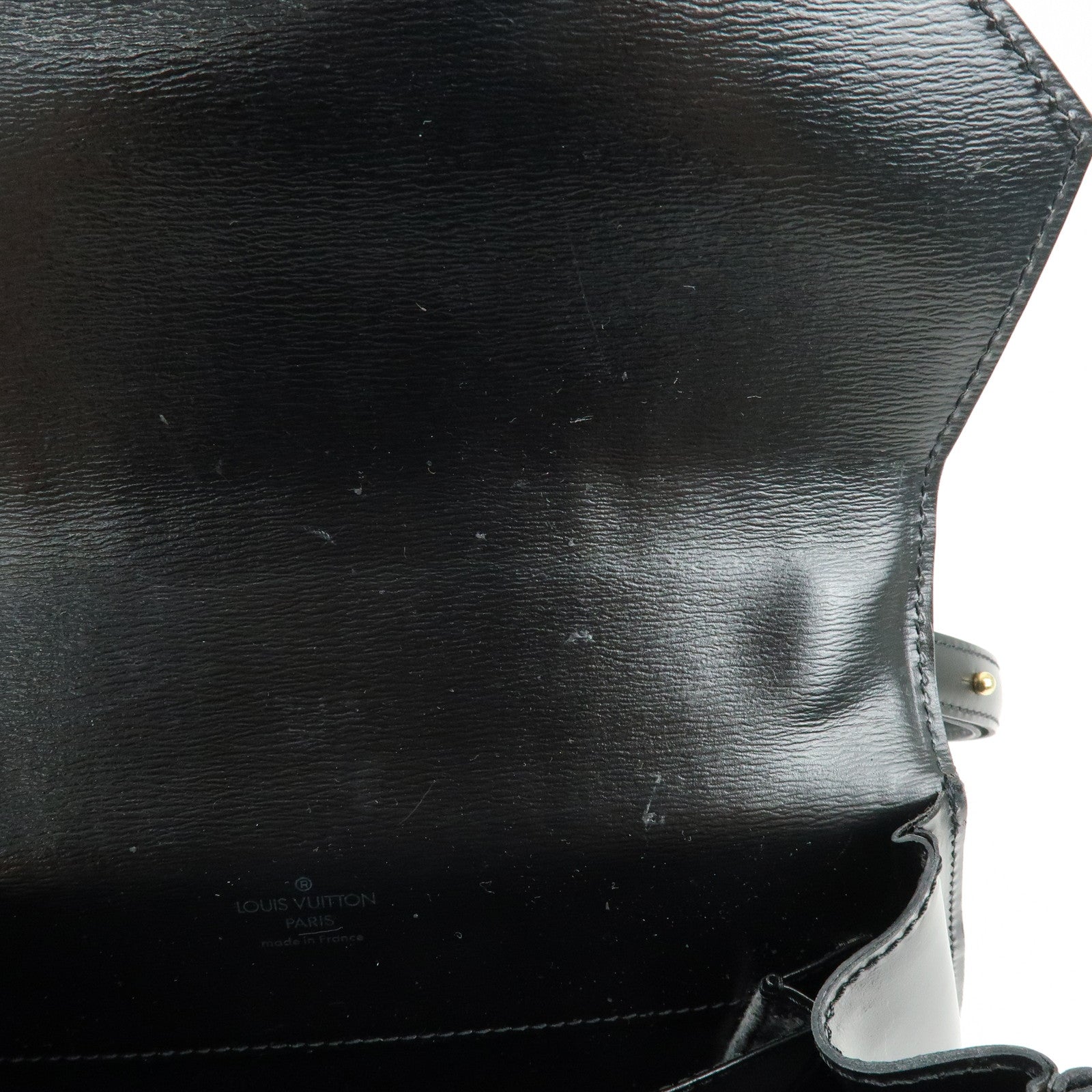 Louis Vuitton Epi Tilsit Shoulder Bag Hand Bag Noir Black M52482