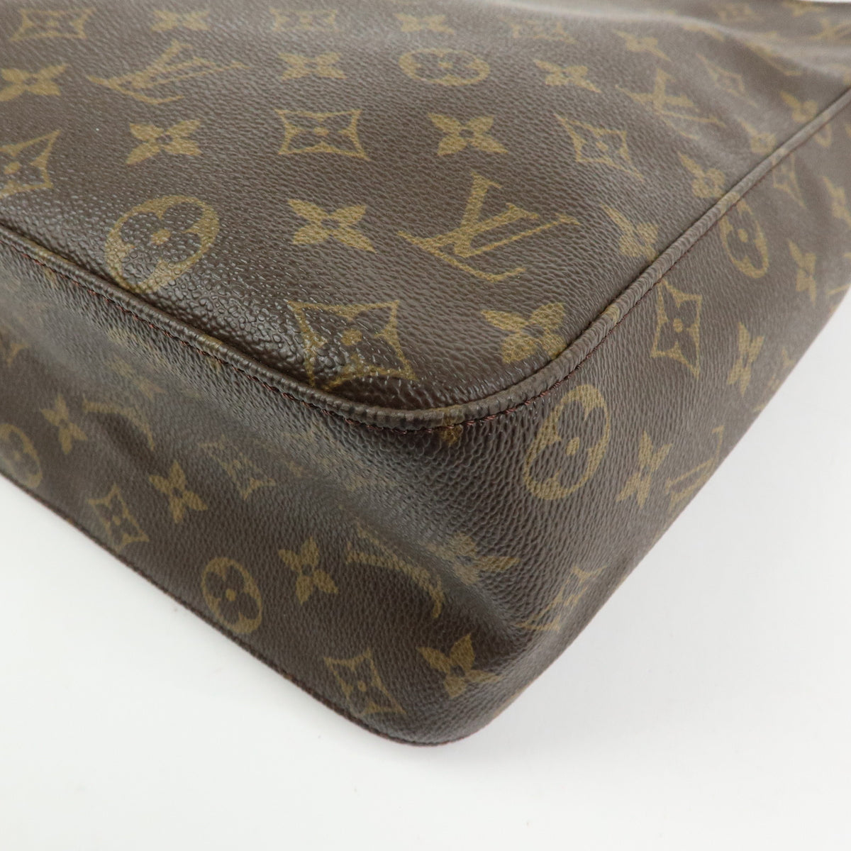 Louis Vuitton Monogram Looping GM Shoulder Bag Brown M51145