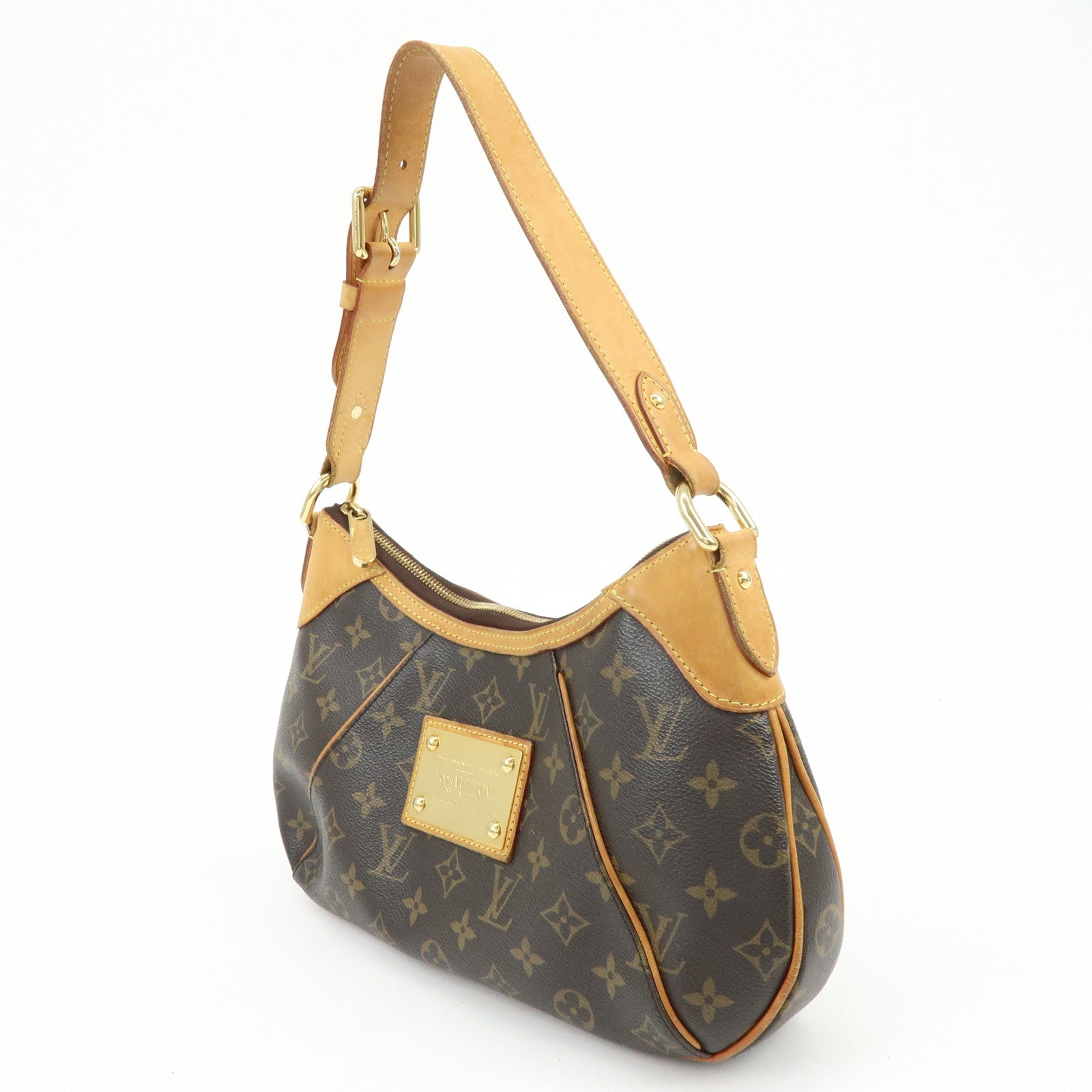 Louis Vuitton Monogram Thames PM Shoulder Bag Hand Bag Brown M56384