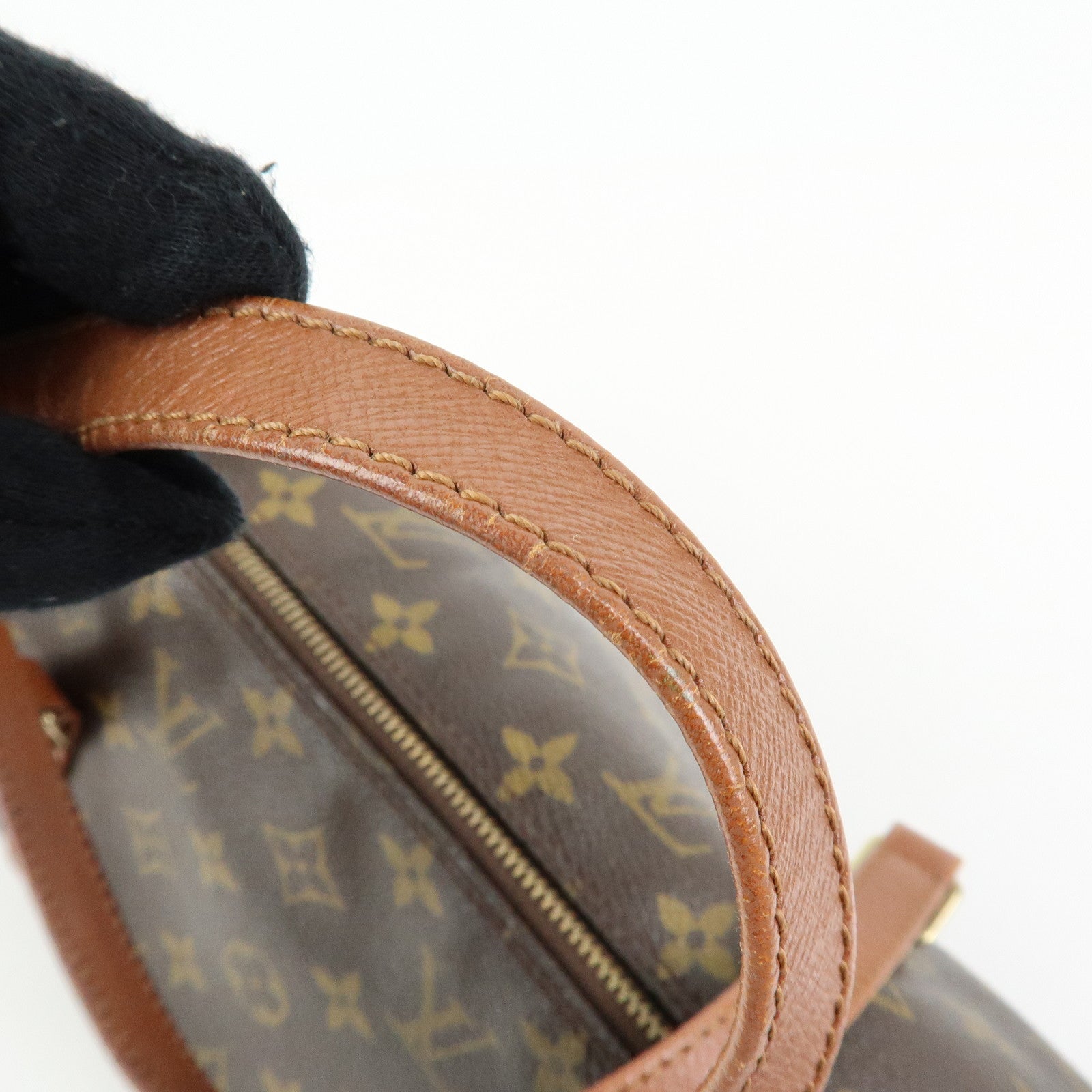 Louis Vuitton Monogram Papillon 30 Hand Bag Brown Old Style M51365