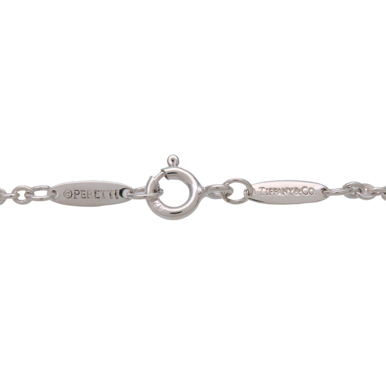 Tiffany & Co Open Heart Bracelet SV925 Silver