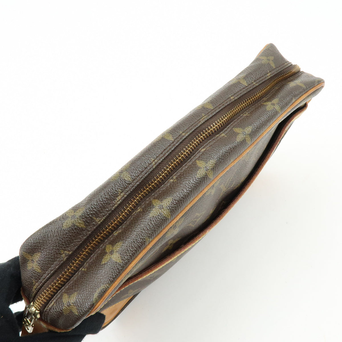 Louis Vuitton Monogram Compiegne 28 Pouch Clutch Bag Brown M51845
