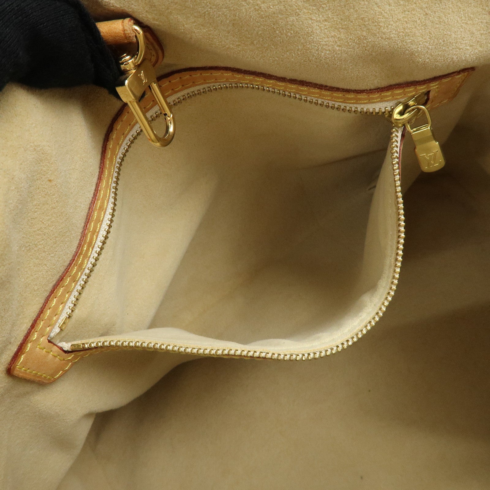 Louis Vuitton Damier Azur Hampstead PM Hand Bag Ivory N51207