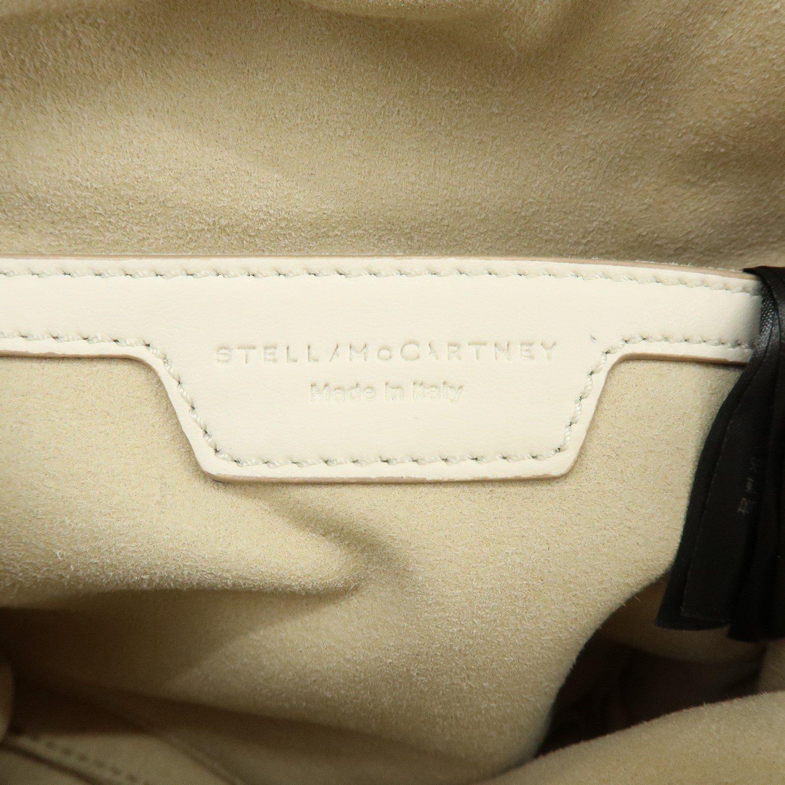 STELLA MCCARTNEY Falabella Canvas Crochet 2Way Hand Bag 391698