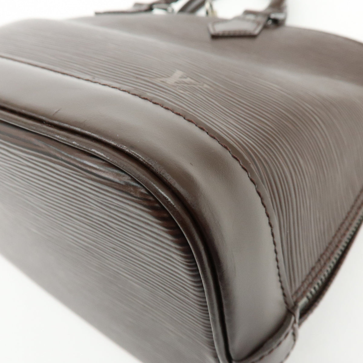 Louis Vuitton Epi Alma Leather Hand Bag Moca M5280D