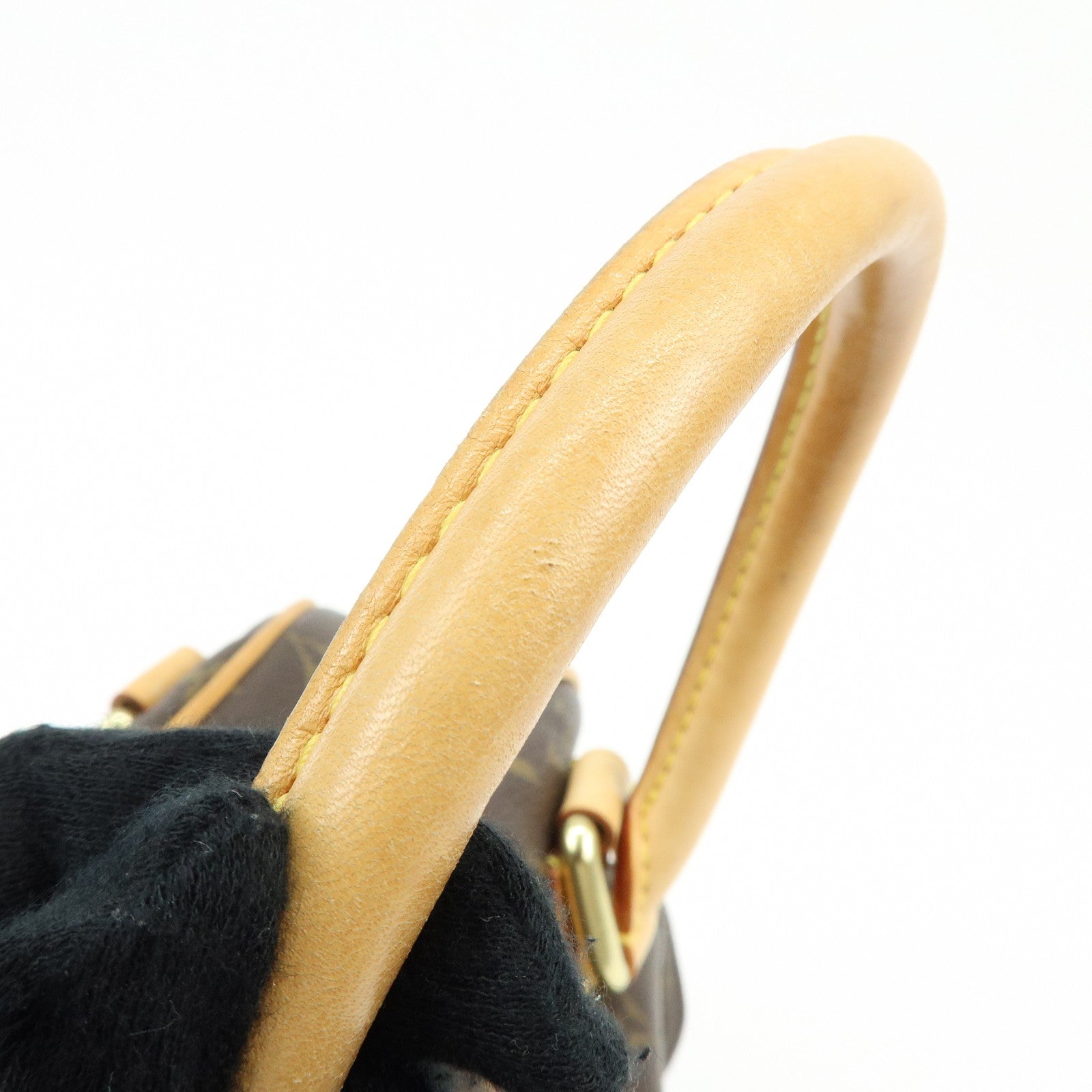 Louis Vuitton Monogram Manhattan PM Hand Bag Brown M40026