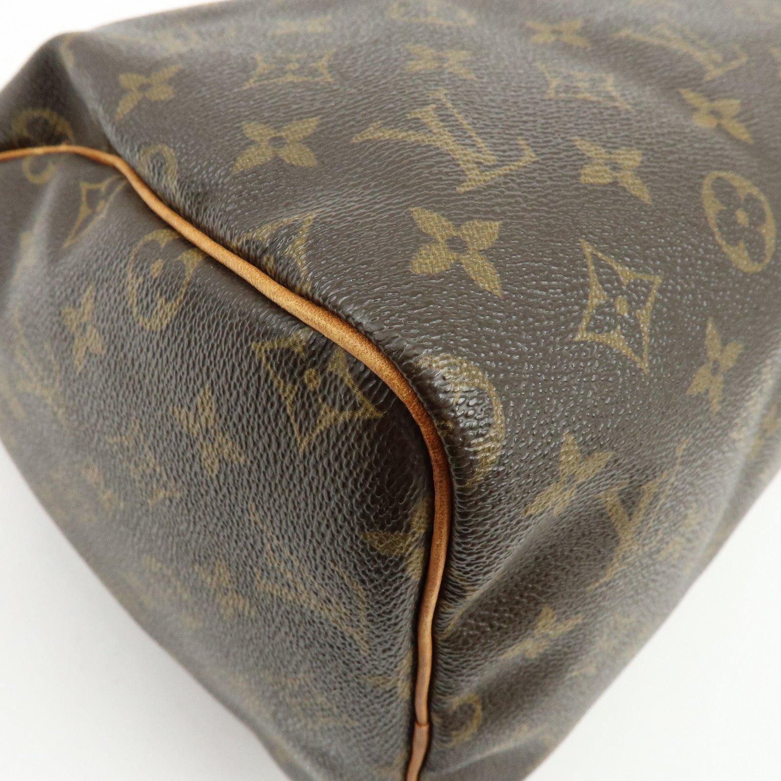 Louis Vuitton Monogram Speedy 30 Boston Bag Hand Bag Brown M41526