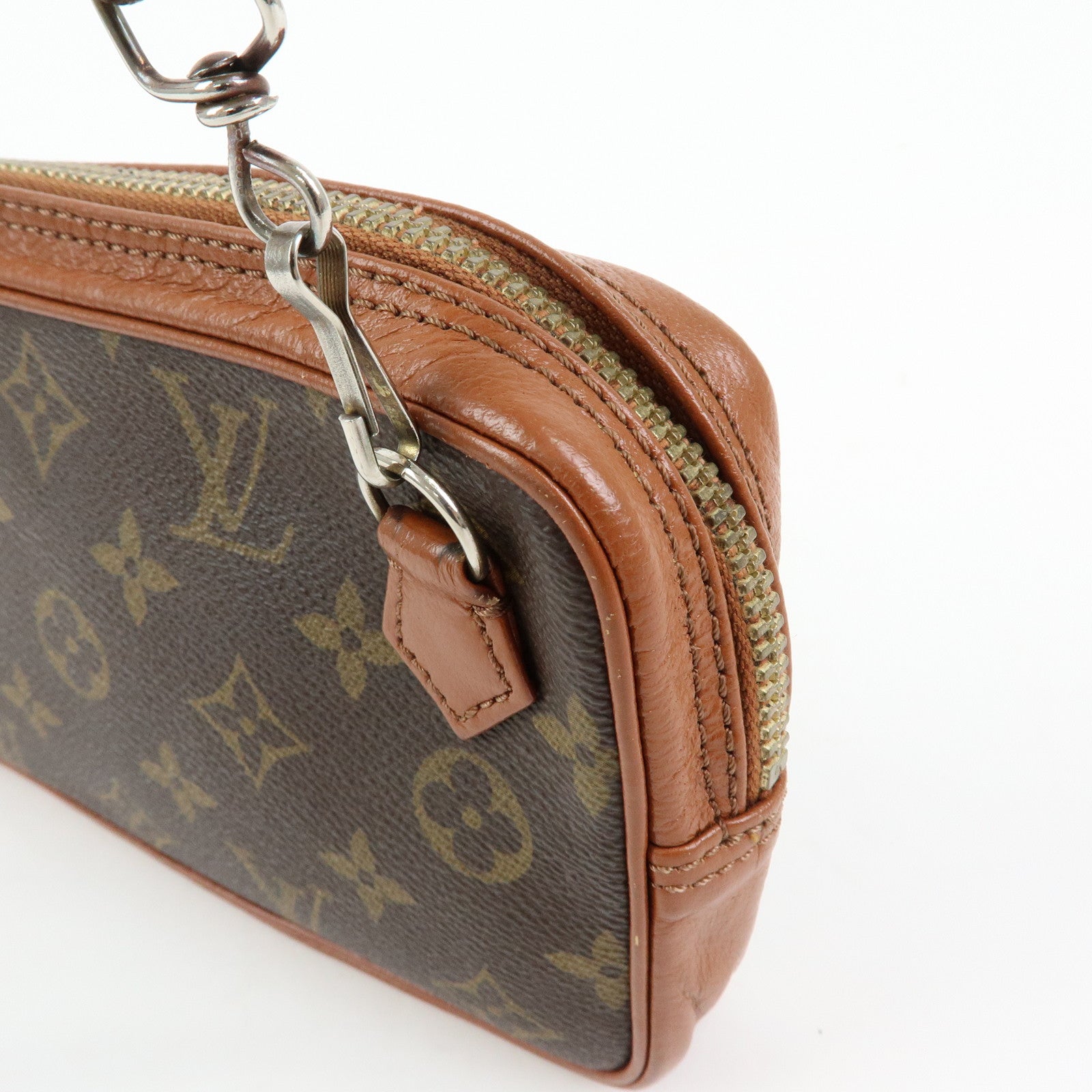 Louis Vuitton Monogram Pochette Marly Bandouliere Bag Brown M51828