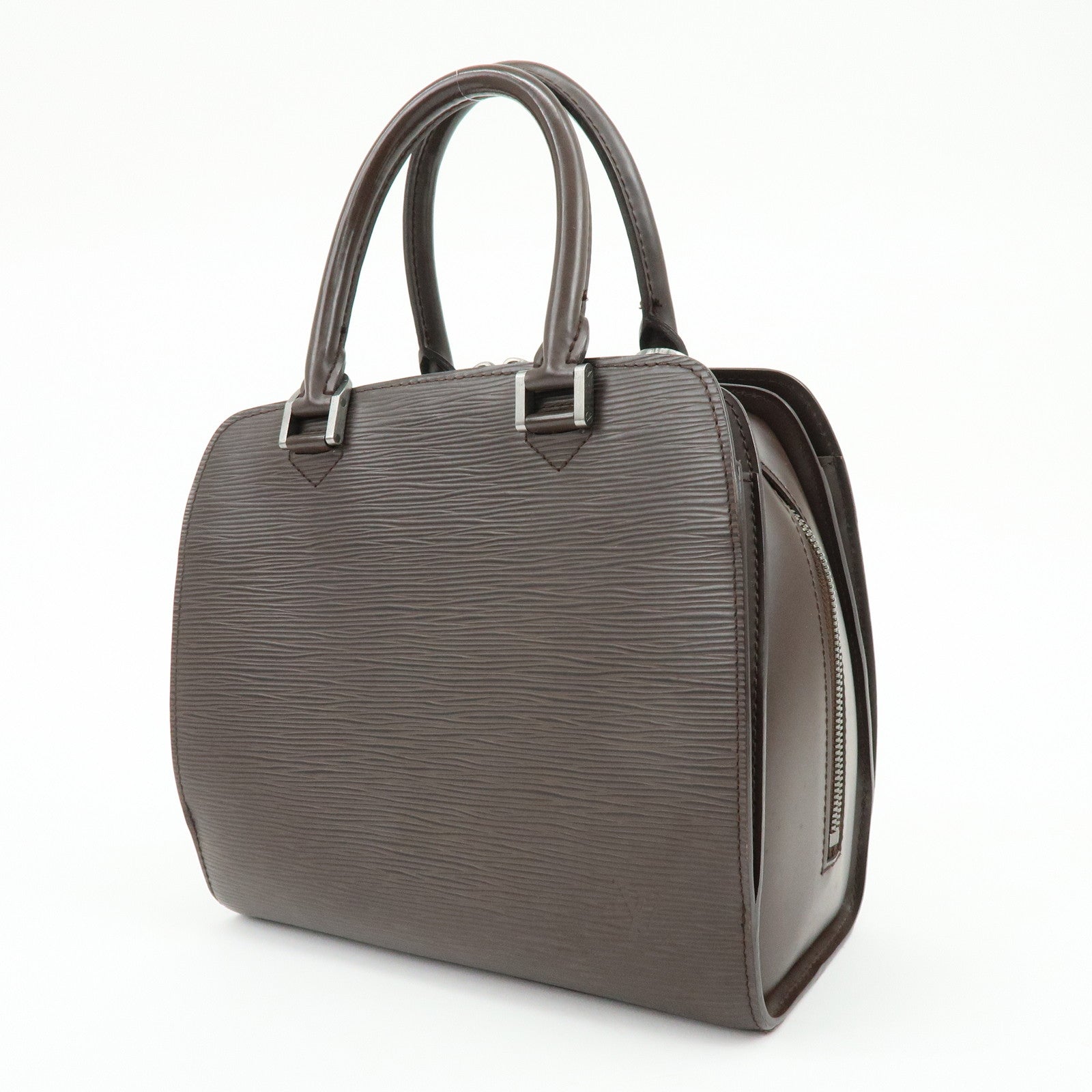 Louis Vuitton Epi Pont Neuf Hand Bag Mocha Brown M5205D