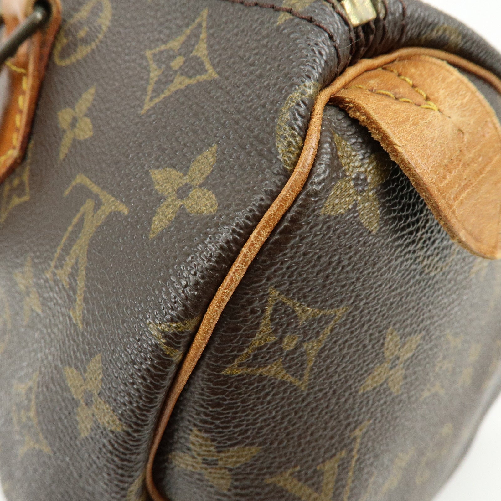 Louis Vuitton Monogram Speedy 30 Boston Bag Hand Bag Brown M41526