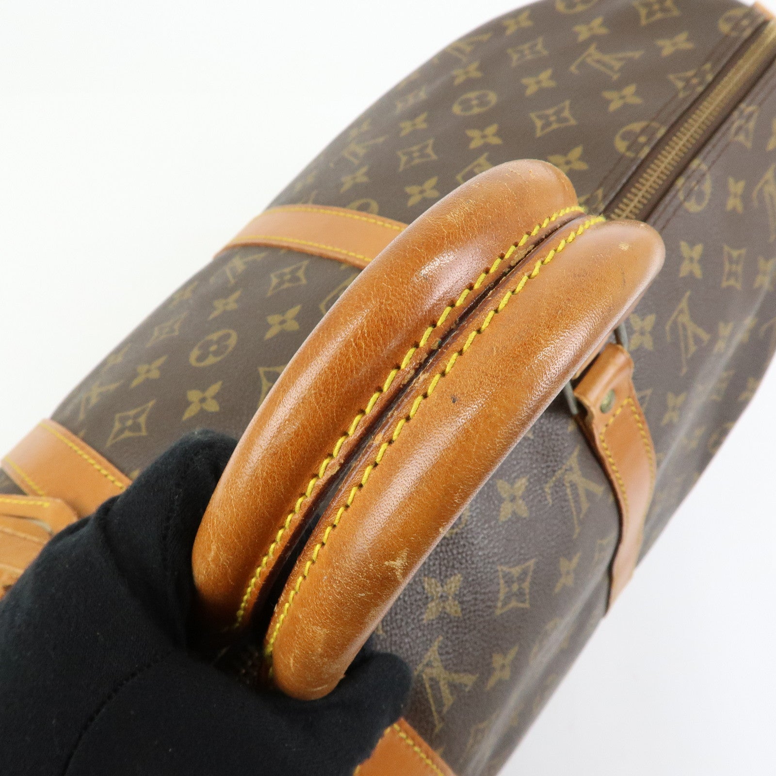 Louis Vuitton Monogram Keep All Bandouliere 50 Boston Bag M41416
