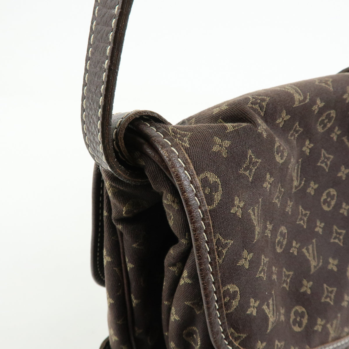 Louis Vuitton Monogram Mini Lin Saumur Shoulder Bag M95277