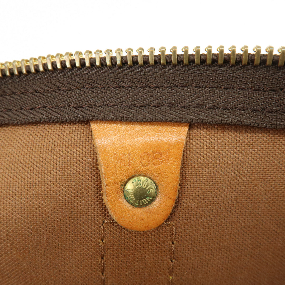 Louis Vuitton Monogram Keep All 60 Boston Bag Brown M41422