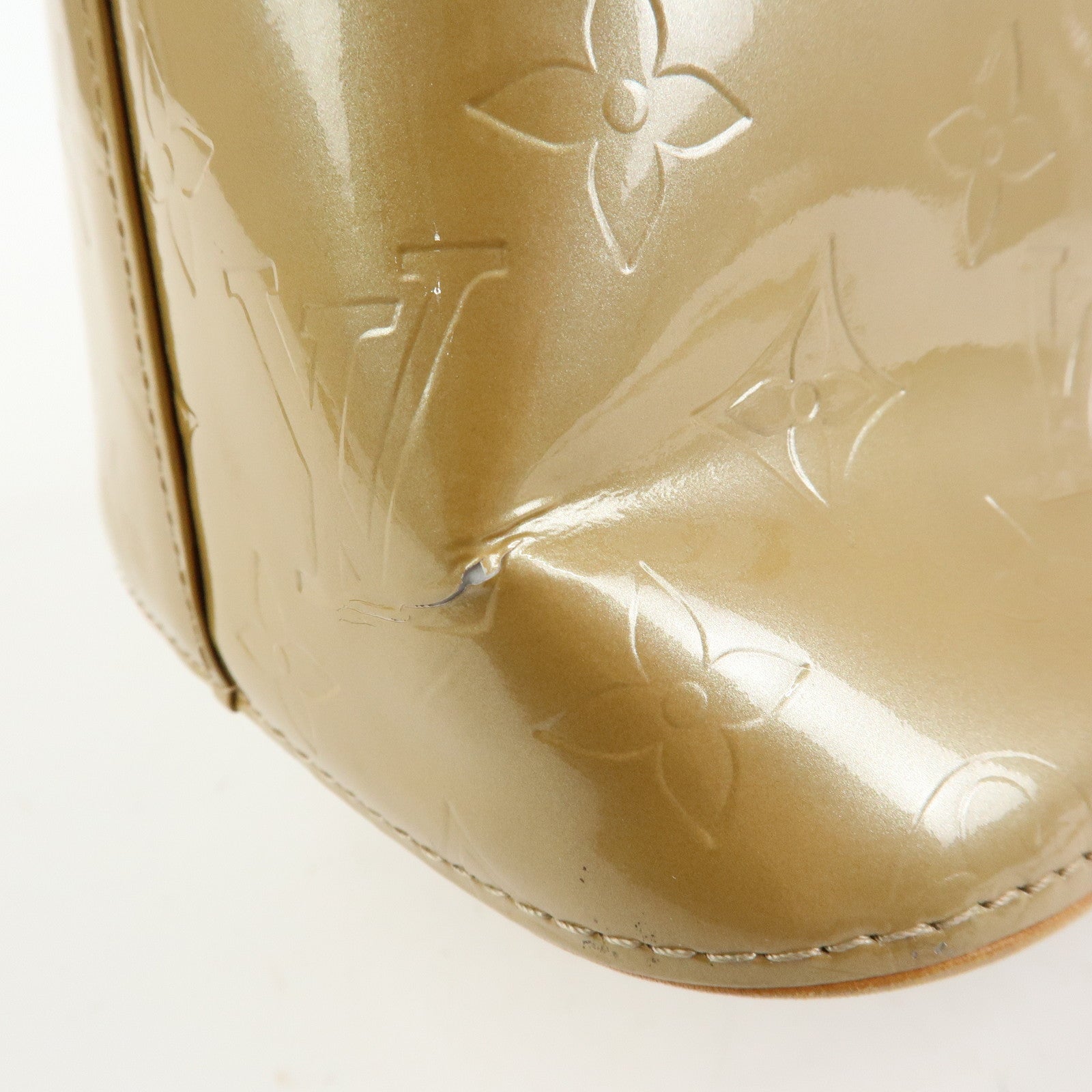 Louis Vuitton Monogram Vernis Houston Noisette Tote Bag M91340