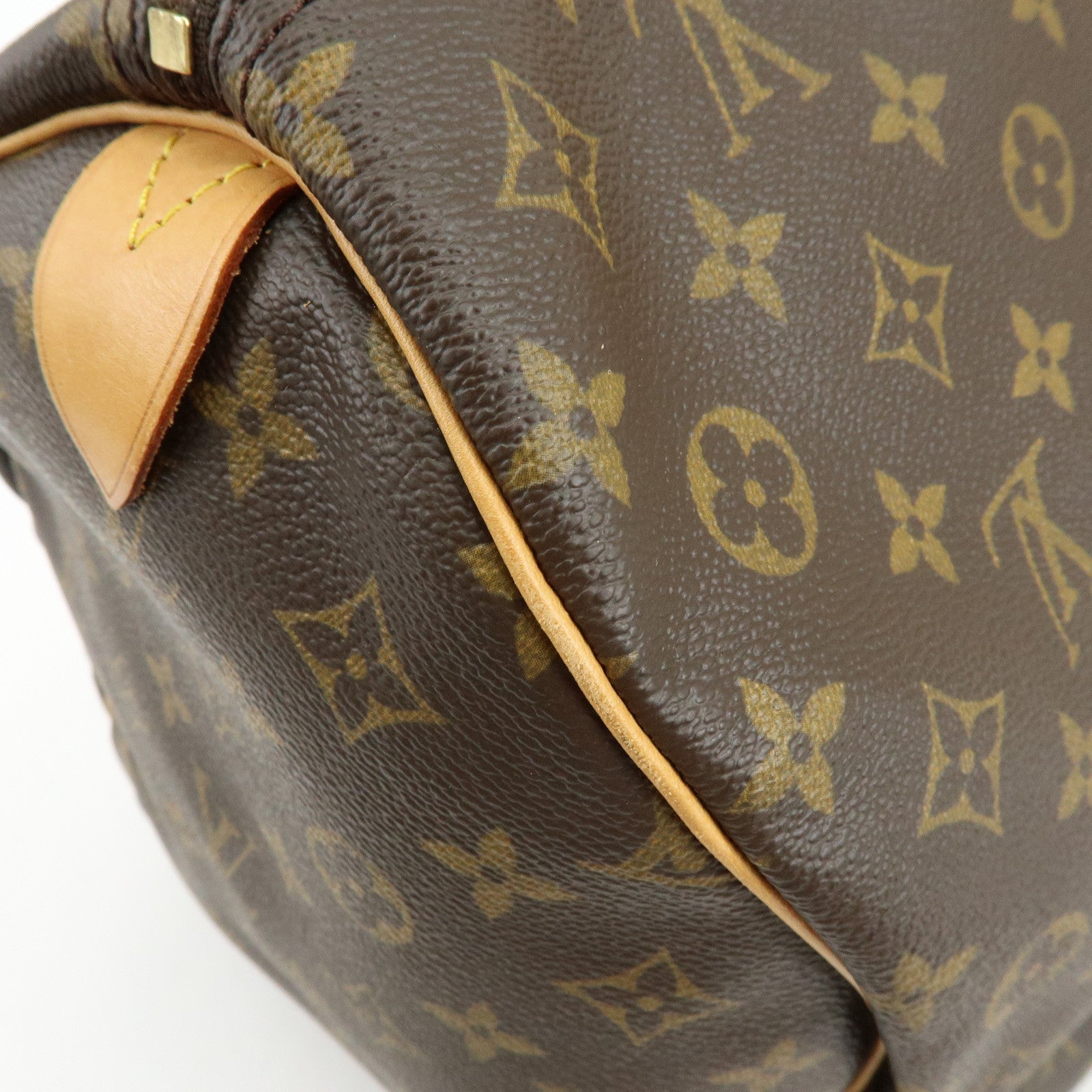 Louis Vuitton Monogram Keep All 60 Boston Bag Brown M41422