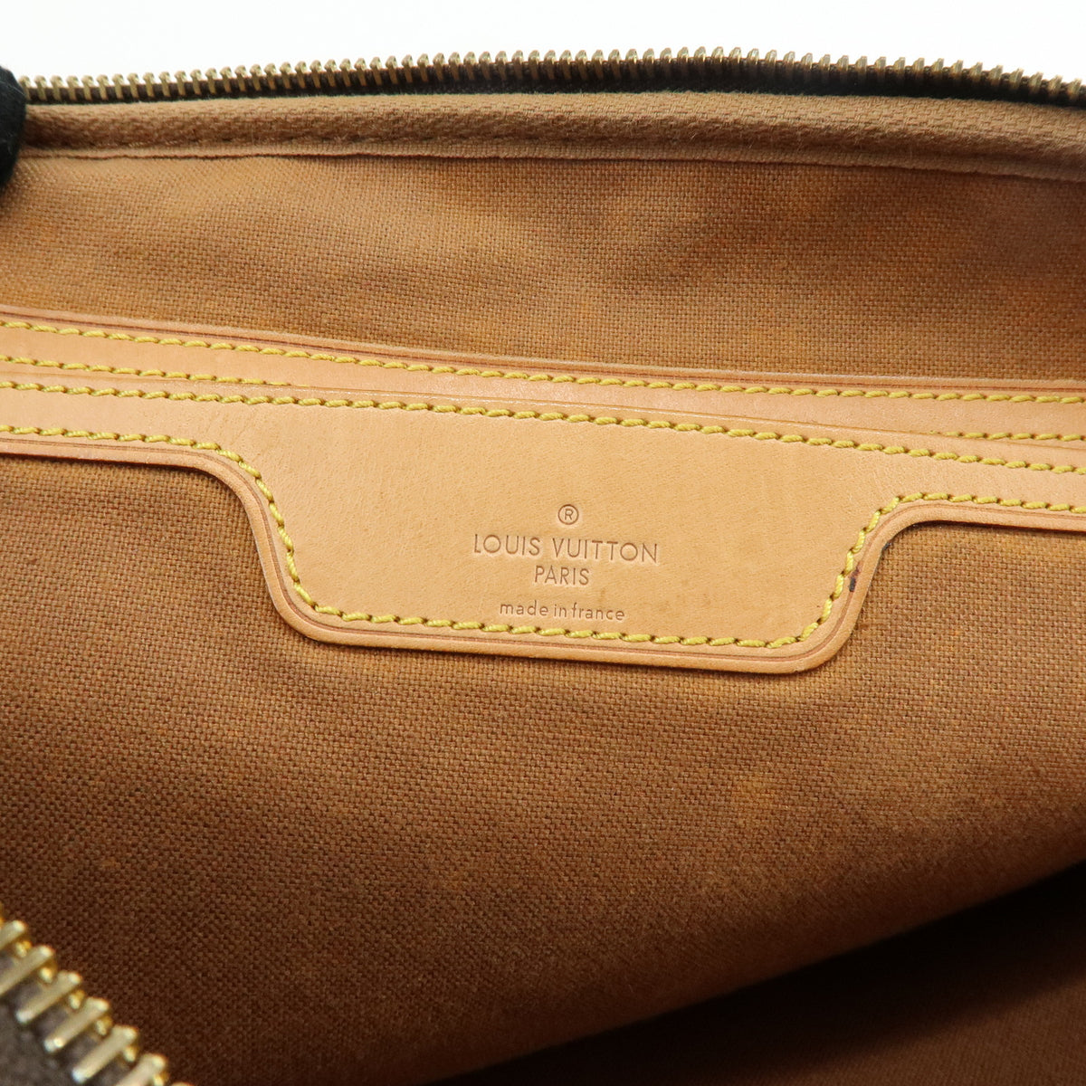 Louis Vuitton Monogram Balade Canvas Leather Shoulder Bag Brown M51112