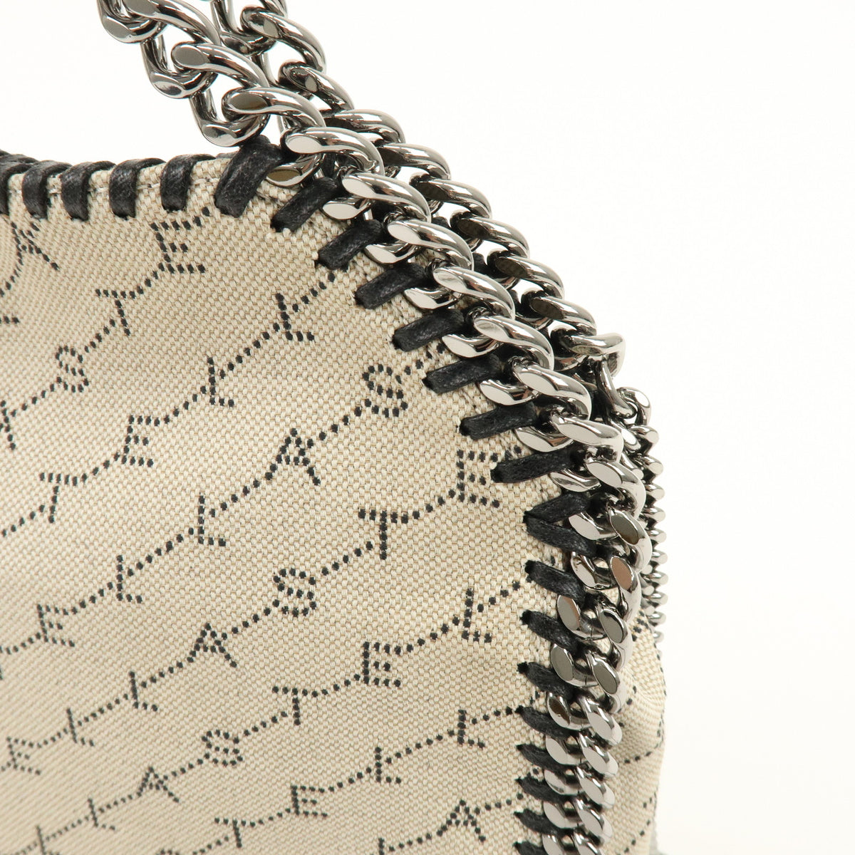 STELLA MCCARTNEY Falabella Faux Leather 2Way Bag Shoulder Bag Beige
