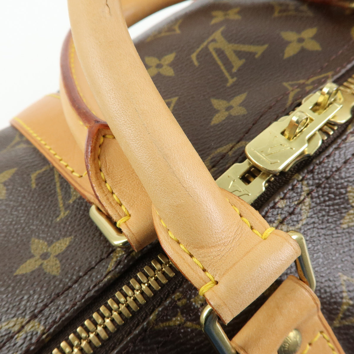 Louis Vuitton Monogram Keep All Bandouliere 55 Boston Bag M41414
