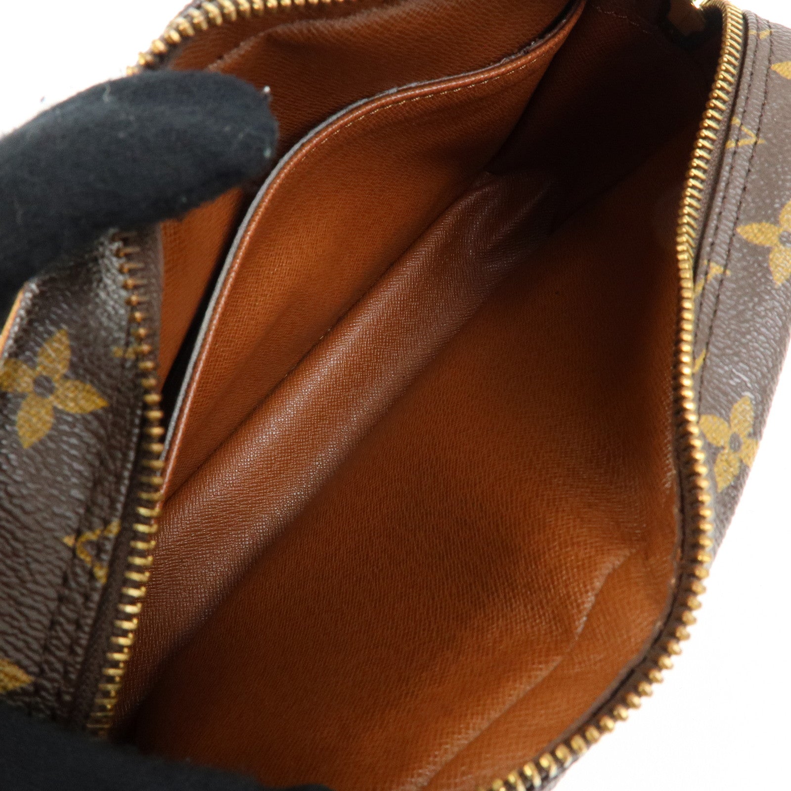 Louis Vuitton Monogram Compiegne 23 Pouch Clutch Bag Brown M51845