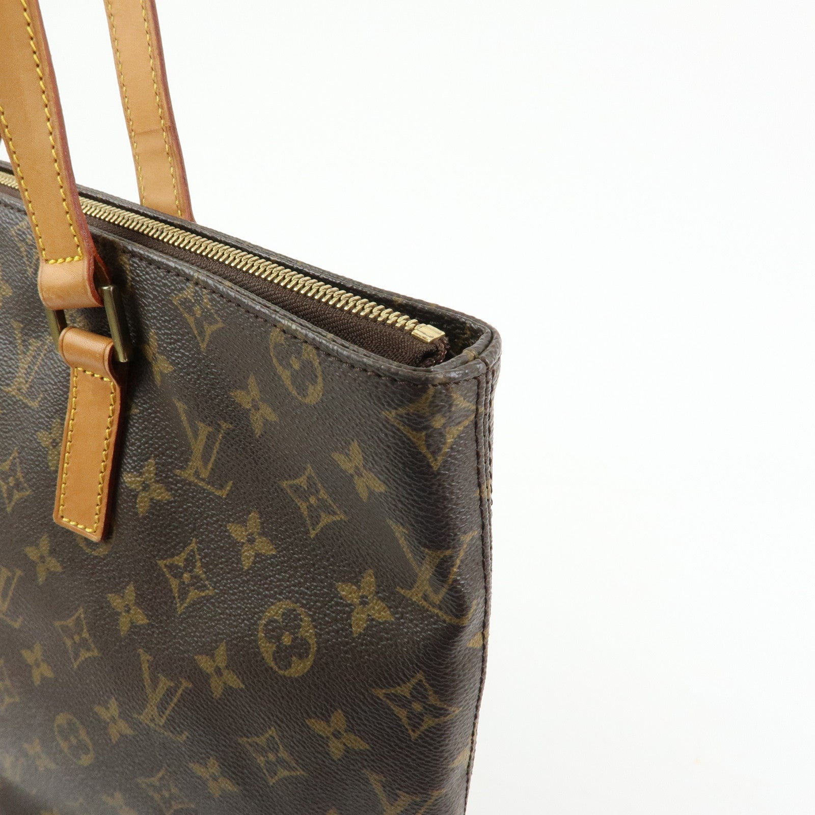 Louis Vuitton Monogram Cabas Mezzo Tote Bag Shoulder Bag M51151