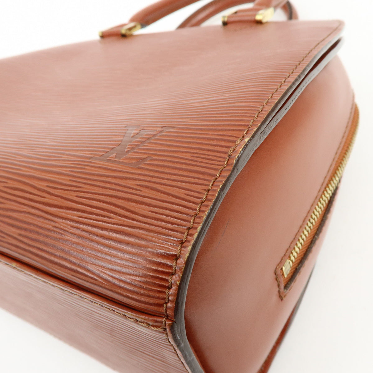 Luois Vuitton Epi Leather Pont Neuf Hand Bag Kenya Brown M52053