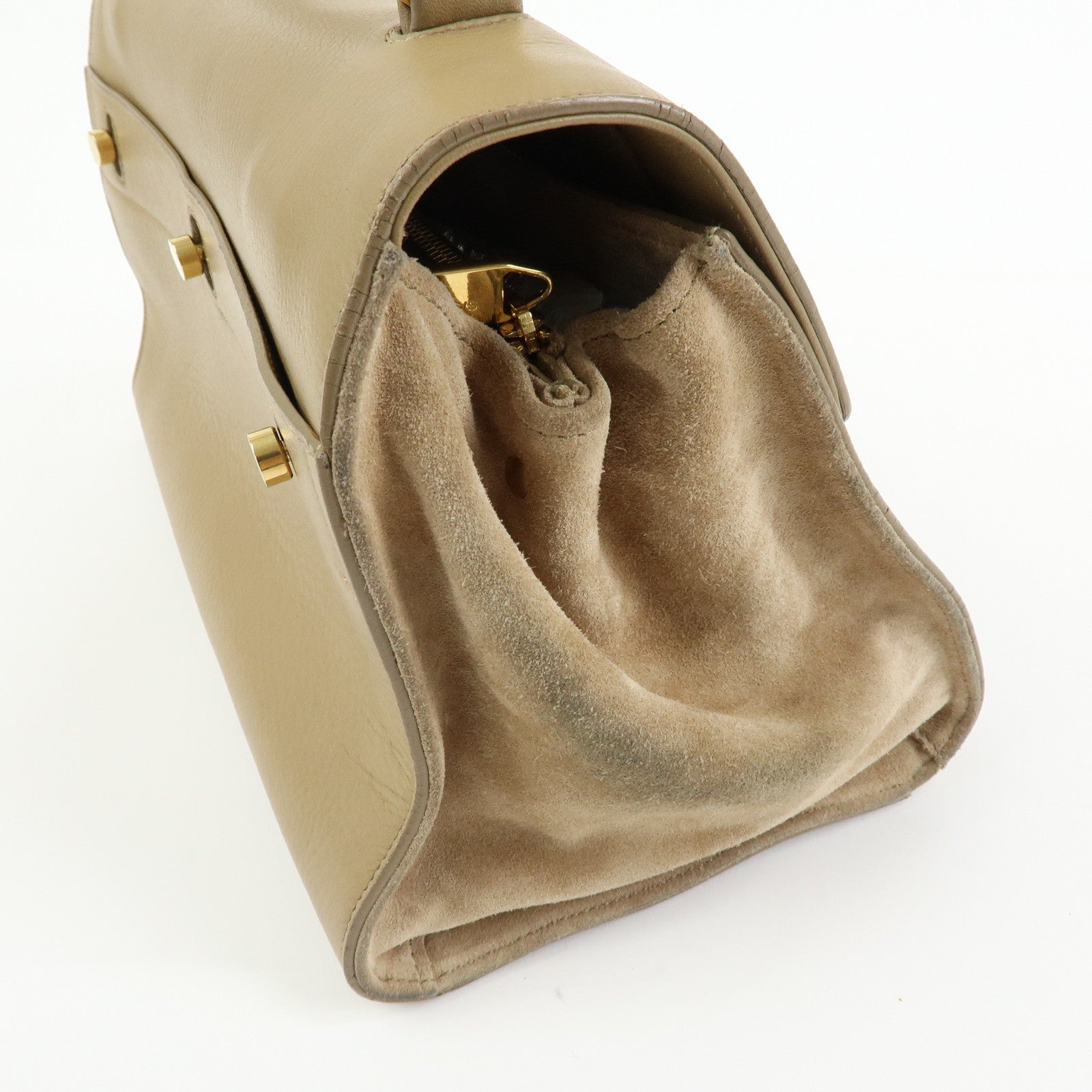 SAINT LAURENT PARIS Muse Two Leather Suede 2Way Bag Hand Bag 368229