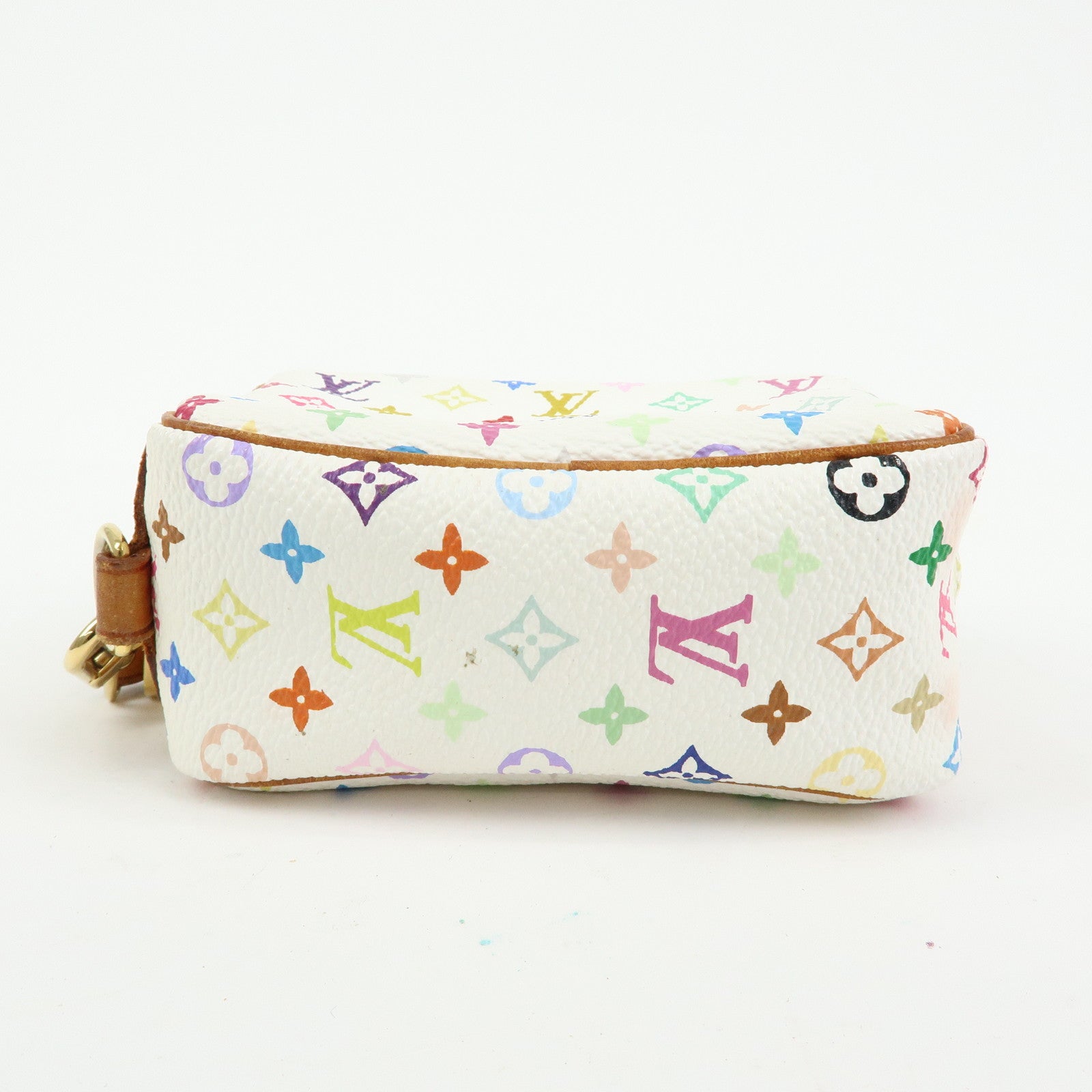Louis Vuitton Monogram Multicolor Trousse Wapity Pouch Blanc M58033