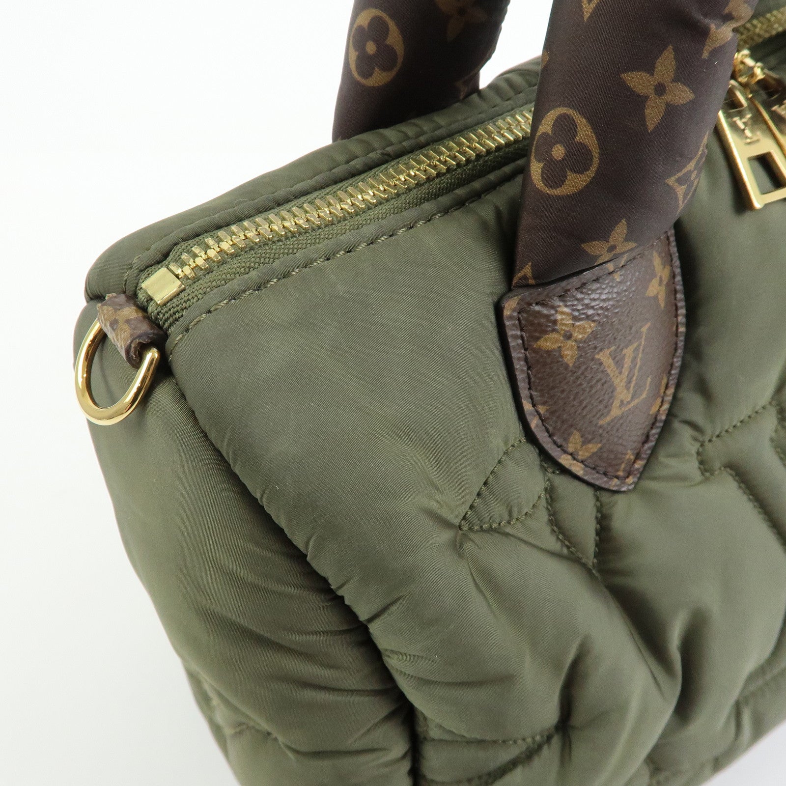Louis Vuitton LV Pillow Speedy Bandouliere 25 2Way Bag Khaki M59009