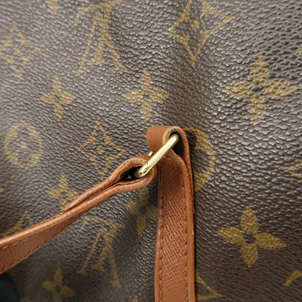 Louis Vuitton Monogram Papillon 30 Hand Bag Brown M51365