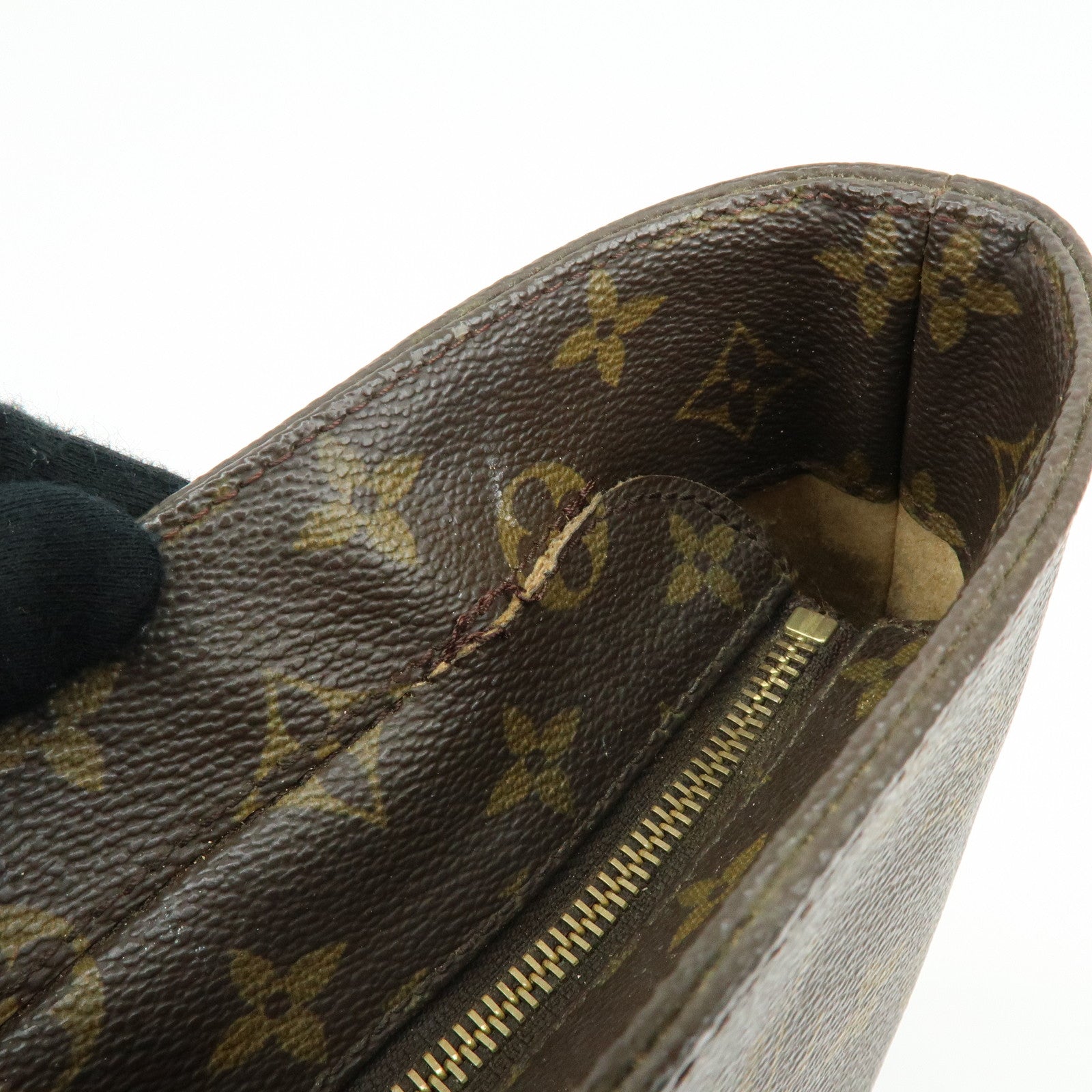 Louis Vuitton Monogram Luco Tote Bag Shoulder Bag Brown M51155
