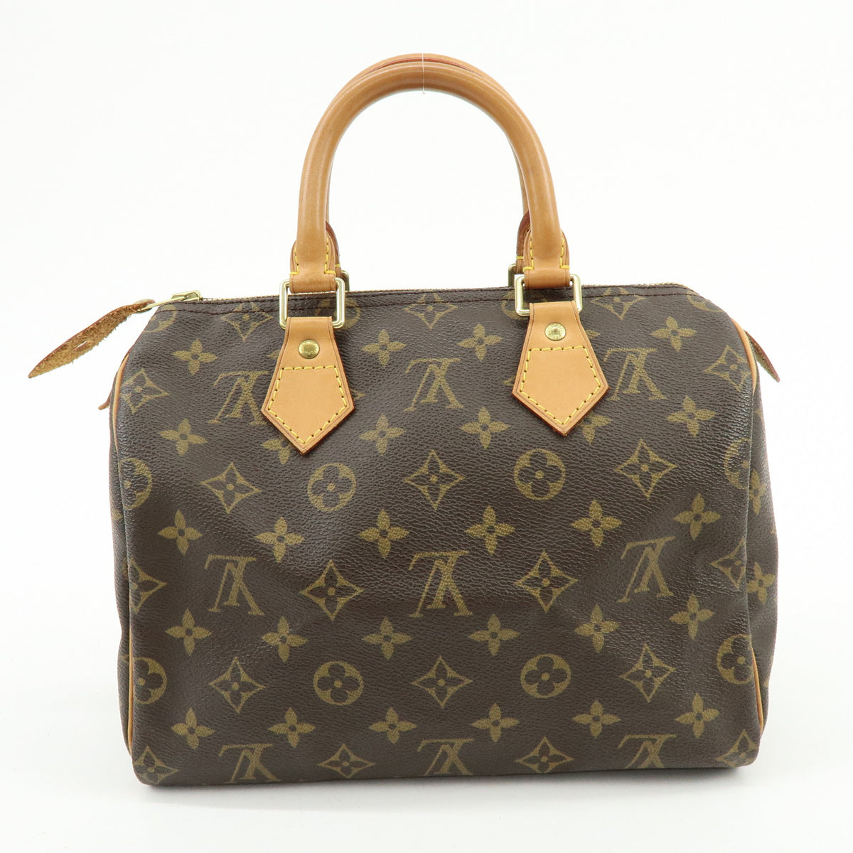 Louis Vuitton Monogram Speedy 25 Boston Bag Hand Bag Brown M41528