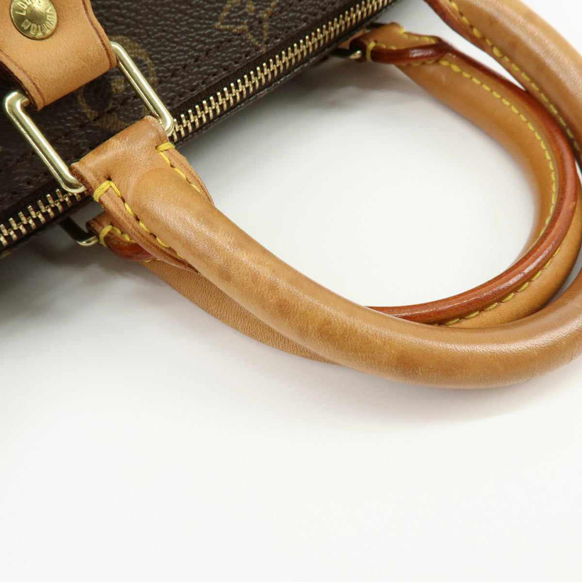 Louis Vuitton Monogram Speedy 25 Boston Bag Hand Bag Brown M41528