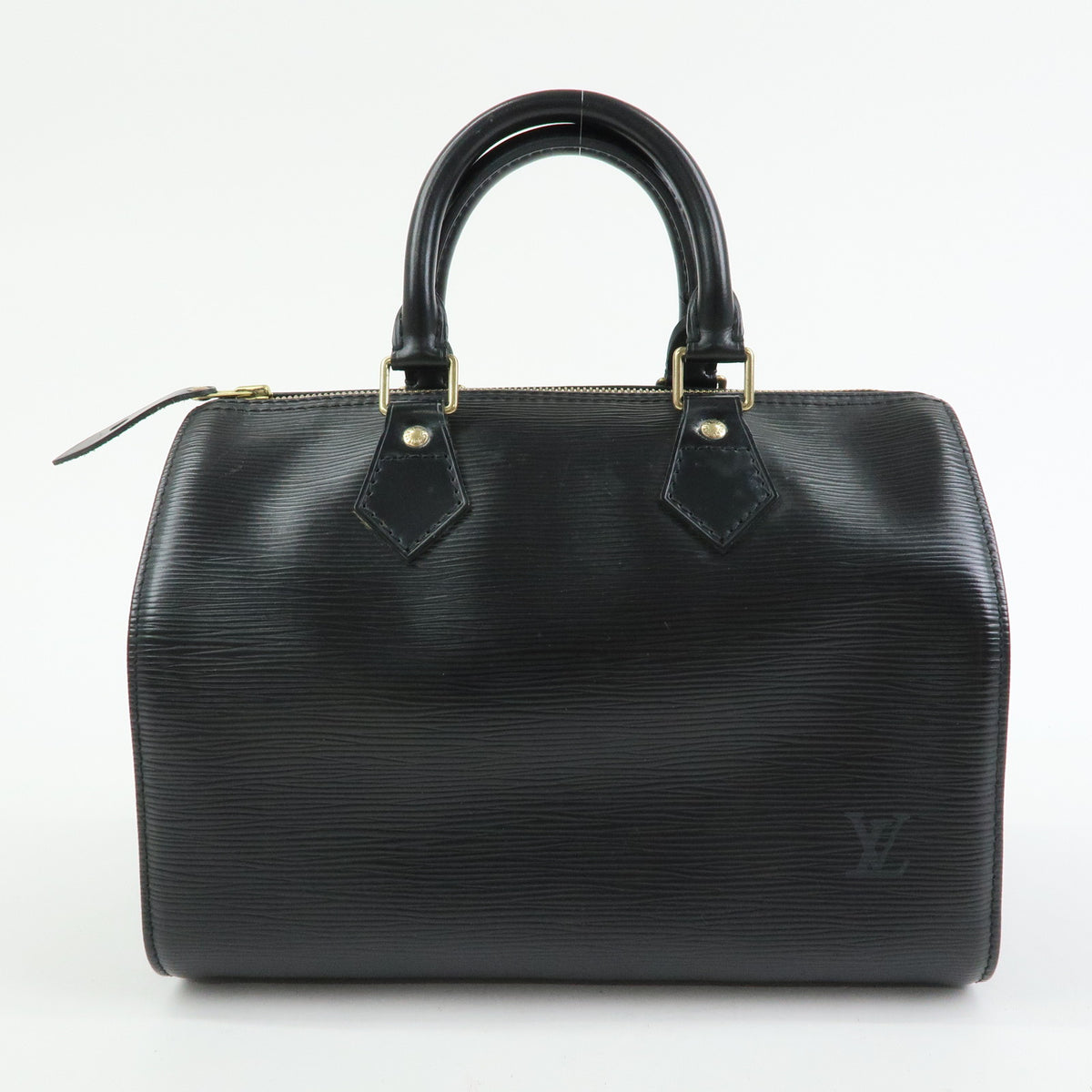 Louis Vuitton Epi Leather Speedy 25 Hand Bag Boston Bag Noir M59032