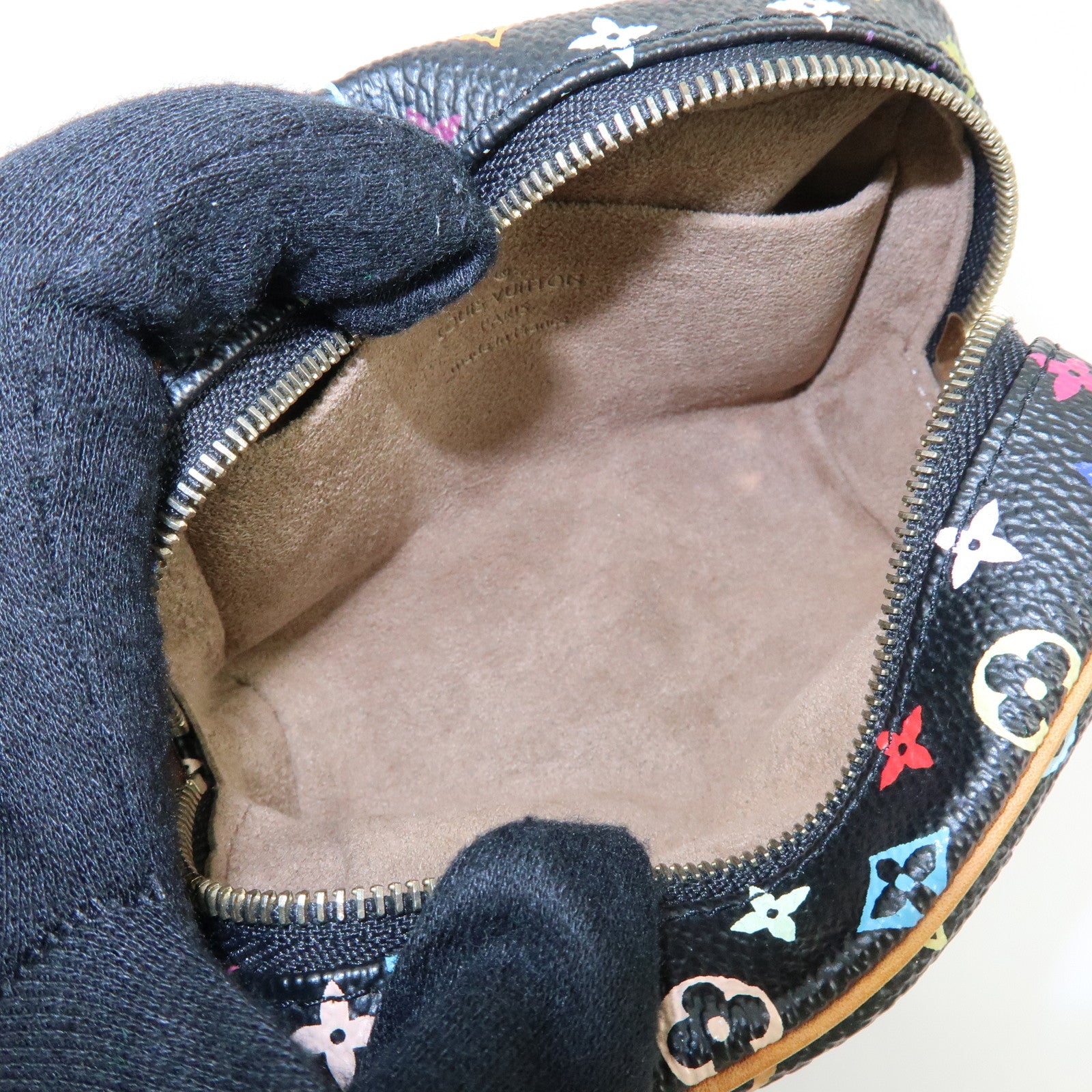 Louis Vuitton Monogram Multicolor Trousse Wapity Pouch Wrist Bag M58034