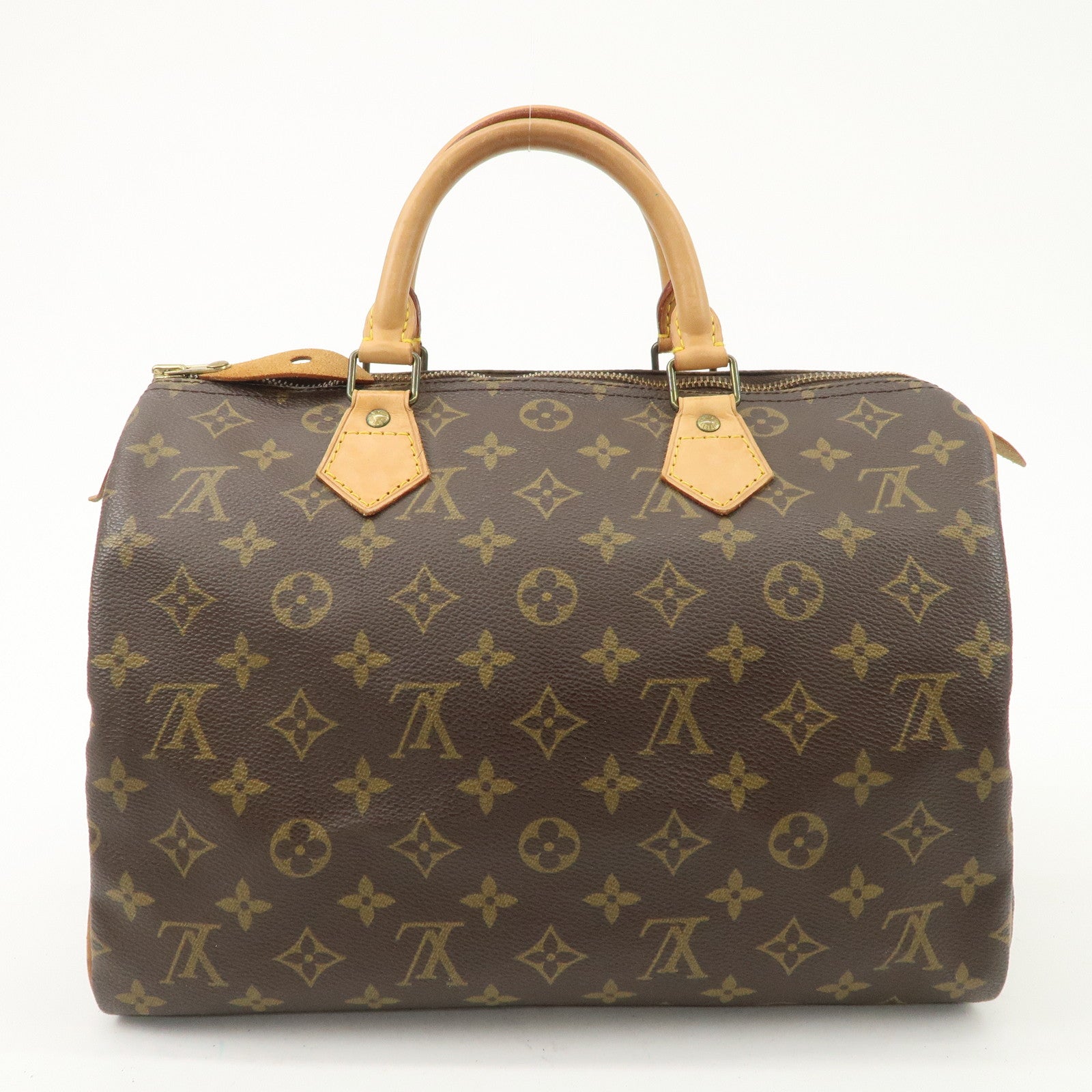 Louis Vuitton Monogram Speedy 30 Hand Bag Boston Bag M41526 Used